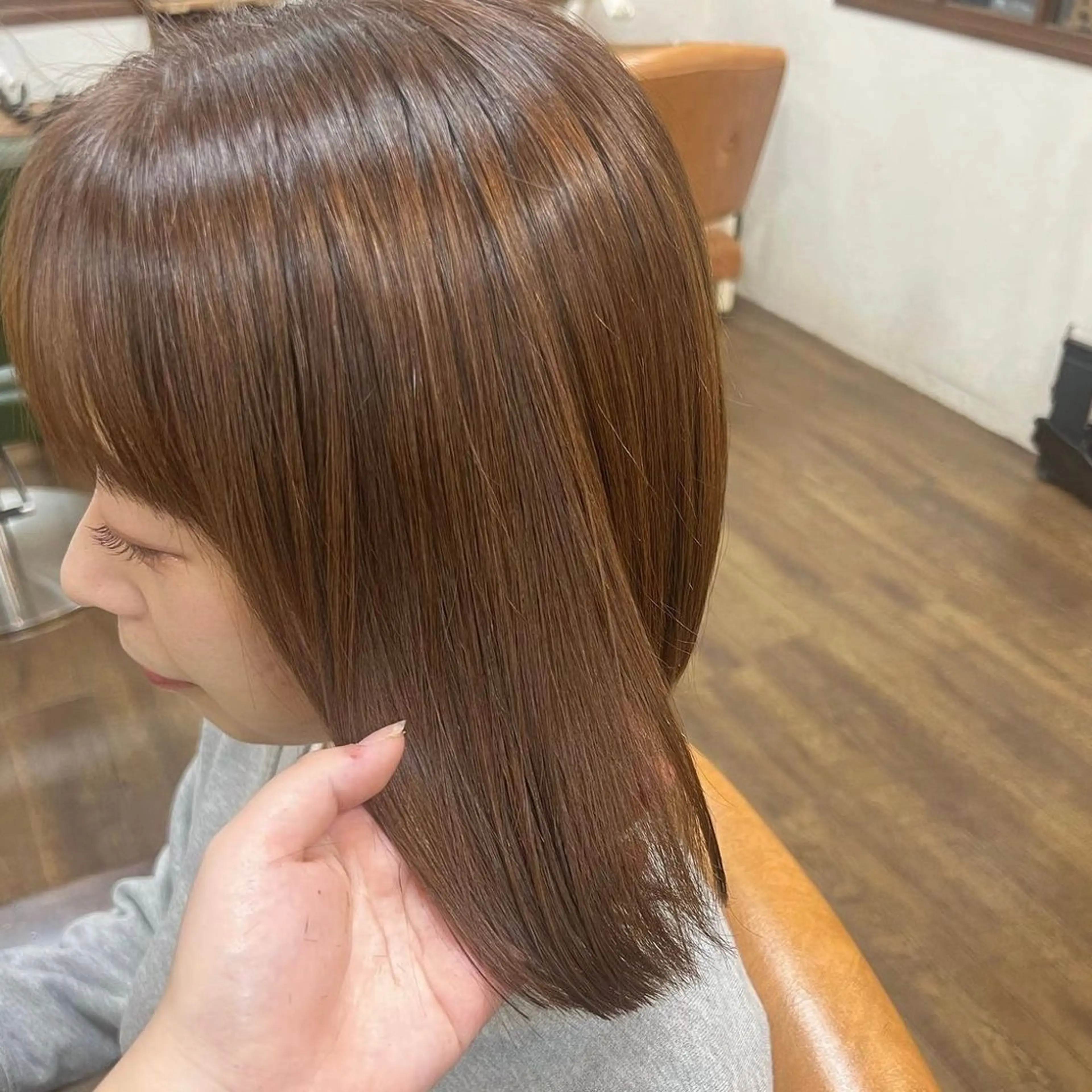 【ご褒美クーポン】極艶カラー＋水素ケア＋カット＋mb＋濃密Trの写真