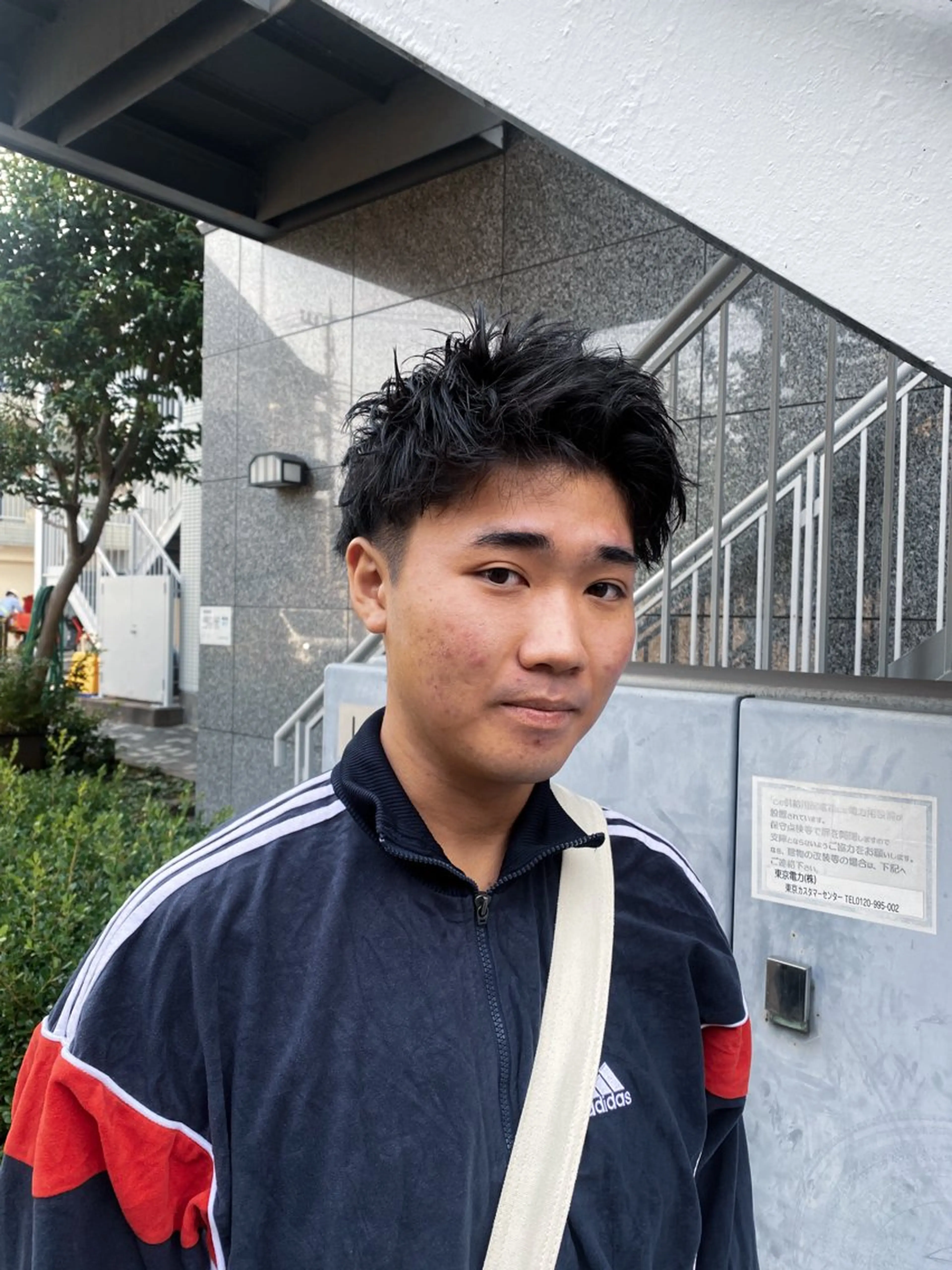 ショート カラー パーマ ヘアアレンジ メンズ The faderz barbershop所属・フェードモデル限定 🔥高円寺Maiのヘアスタイル