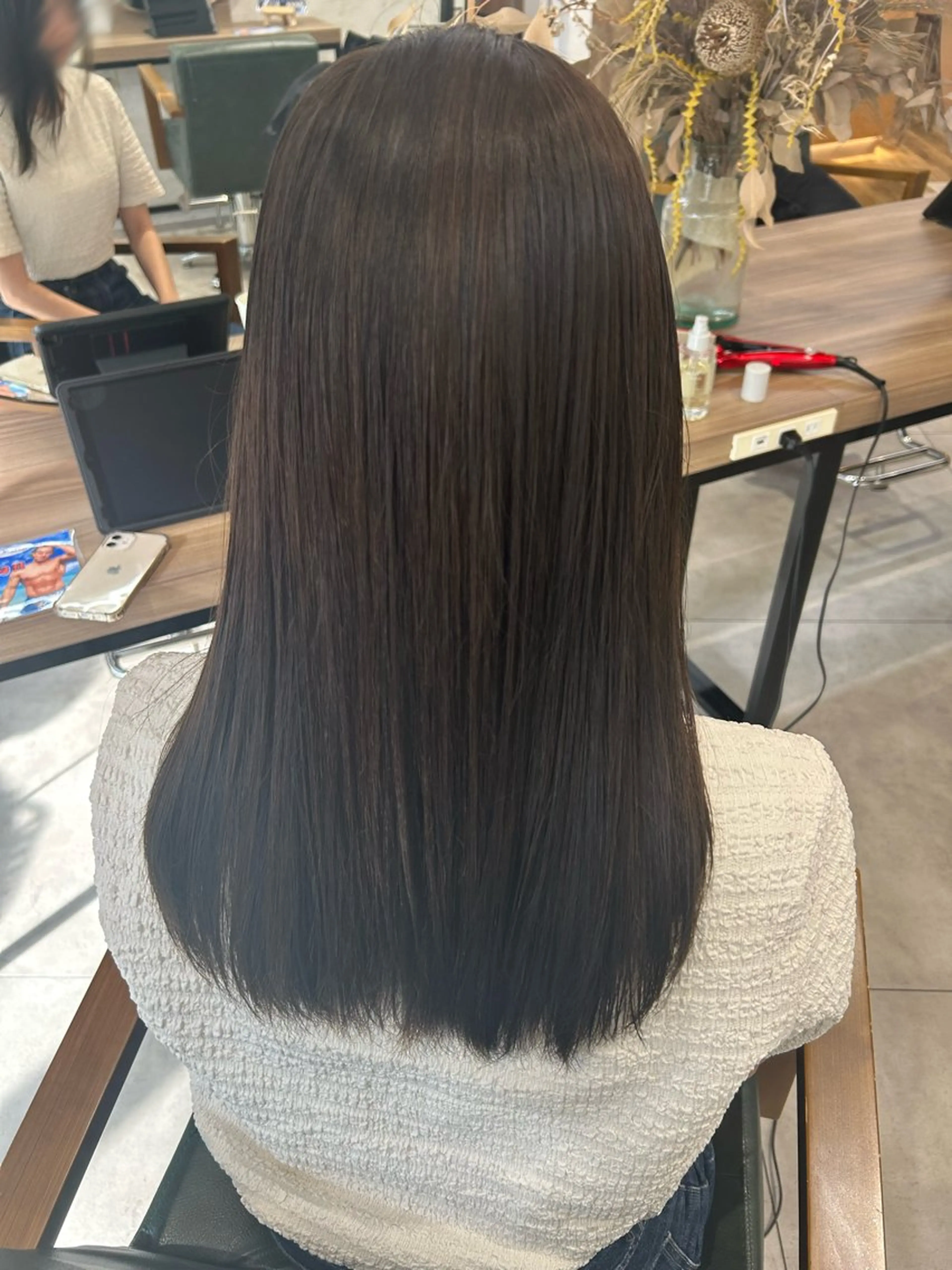 ロング カラー 赤みなしカラー🍐/ 艶髪✨/ririkaのヘアスタイル