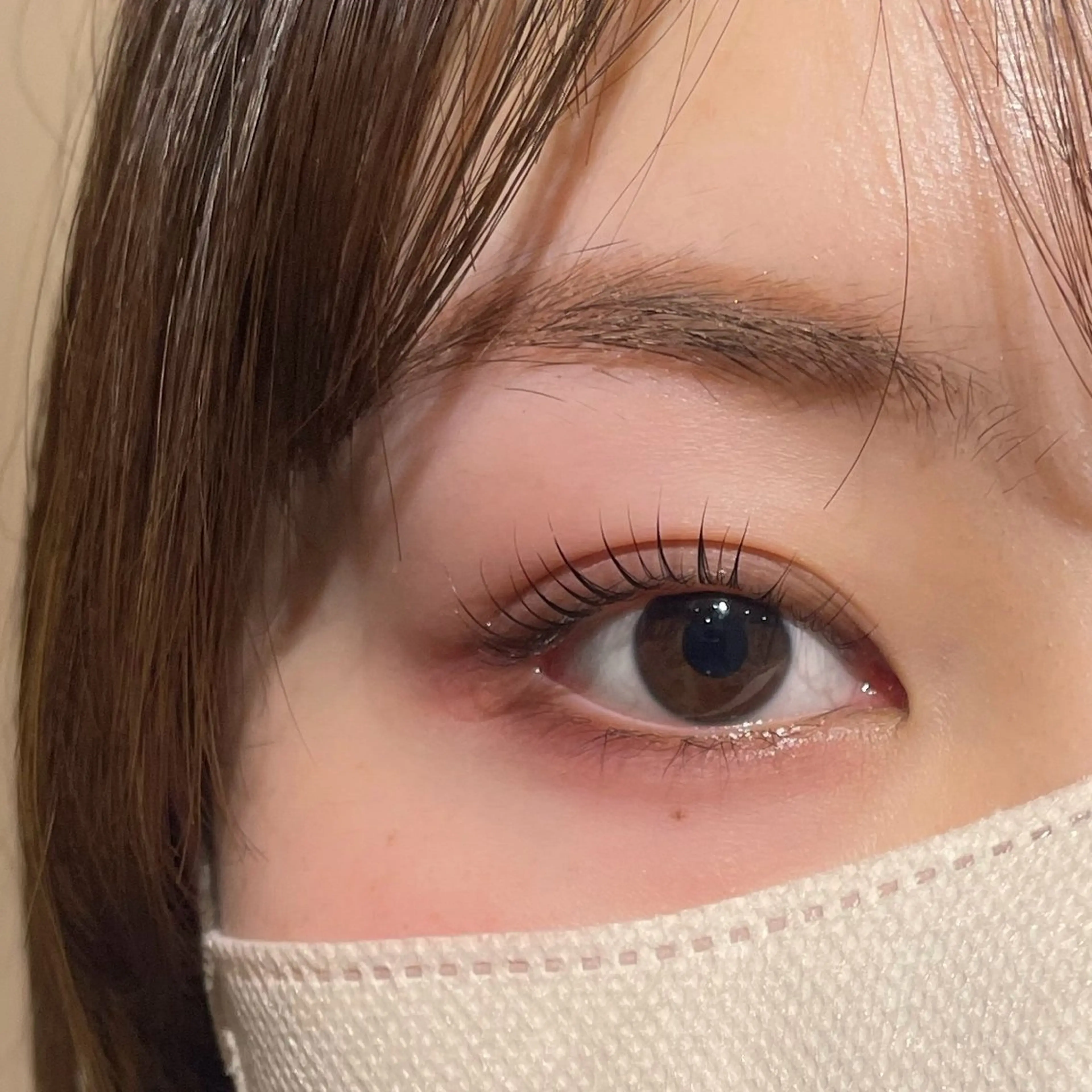 マツエク・マツパ 下まつげエクステ 一重×まつ毛パーマ E'CREA豊中店所属・LOA八王子店 🪽Linのマツエク・マツパデザイン