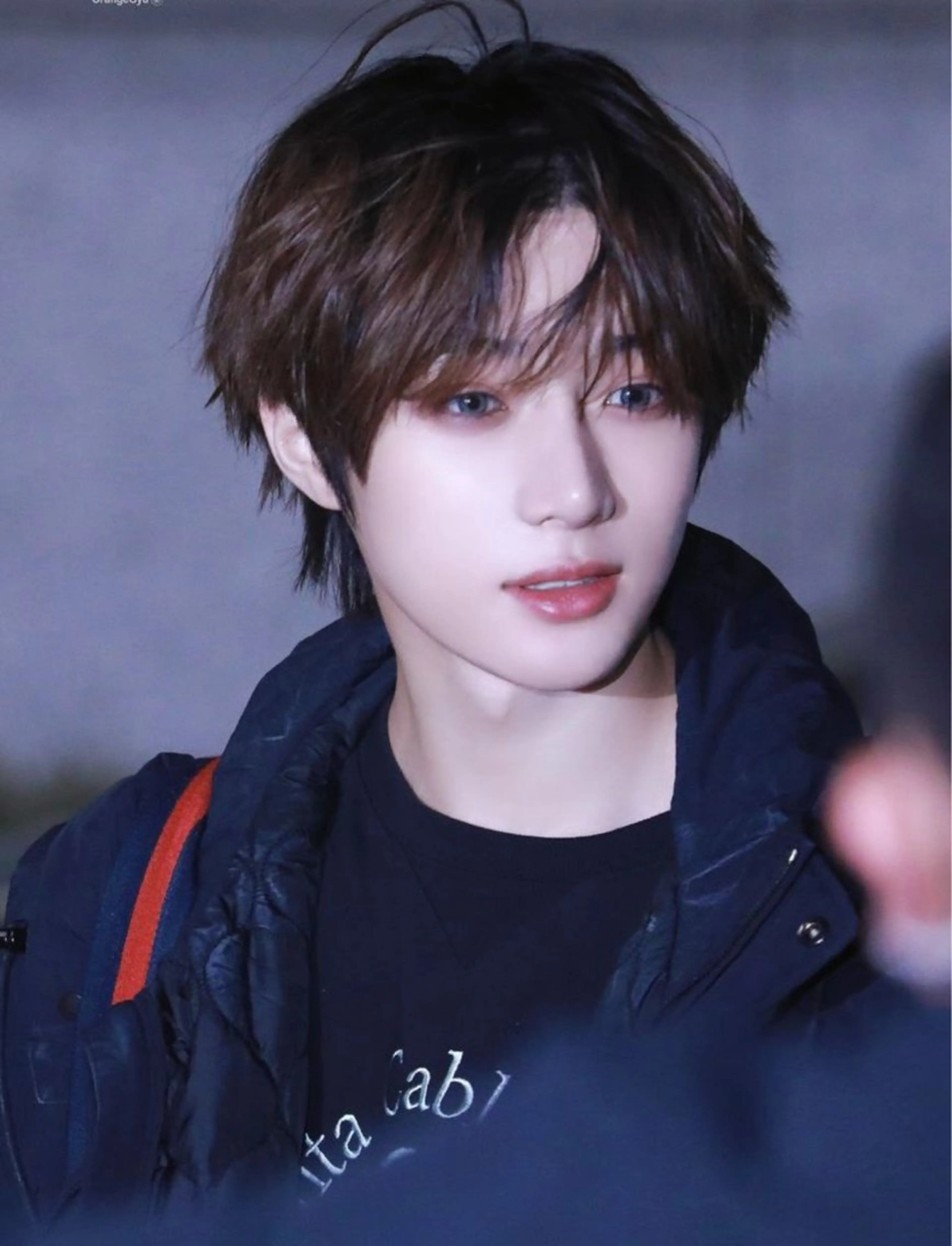 メンズ カット ヘアカラー メンズセンターパート 🇰🇷wakanaのヘアスタイル