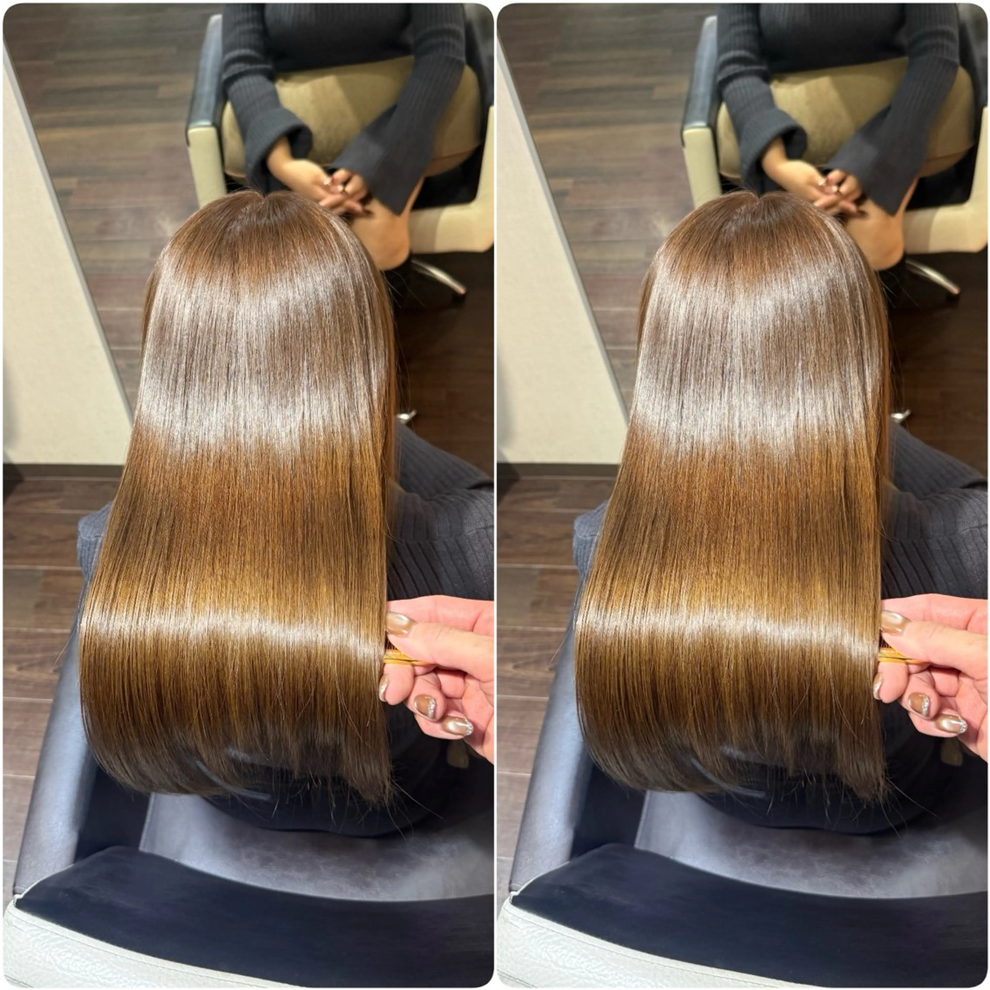 ロング カラー カット ヘアカラー トリートメント ヘッドスパ 🌸ULTOWA🌸 髪質改善/縮毛/店長のヘアスタイル