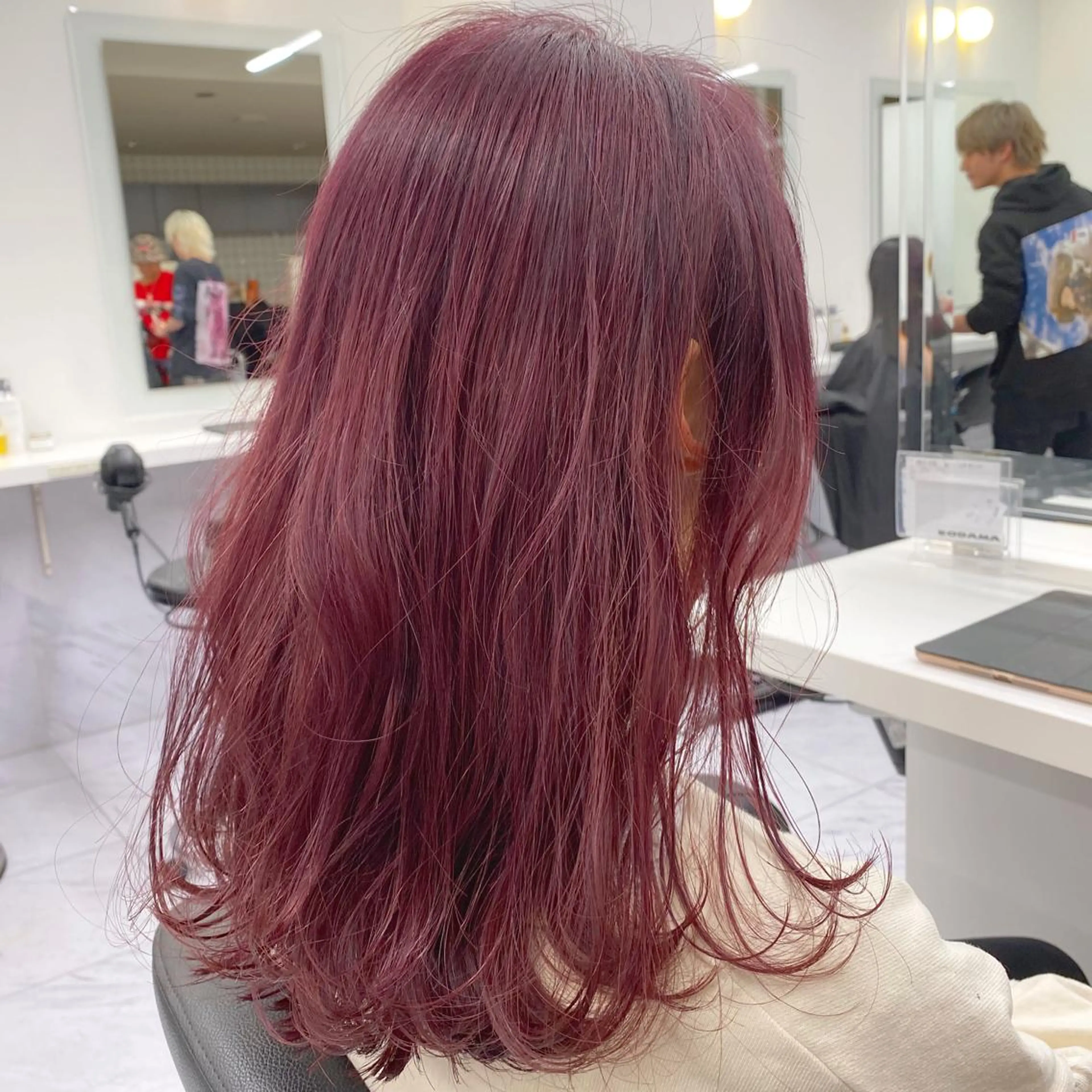 ミディアム カラー ヘアアレンジ Alea by  little横浜所属・💞あざと可愛い💞 児玉大地のヘアスタイル