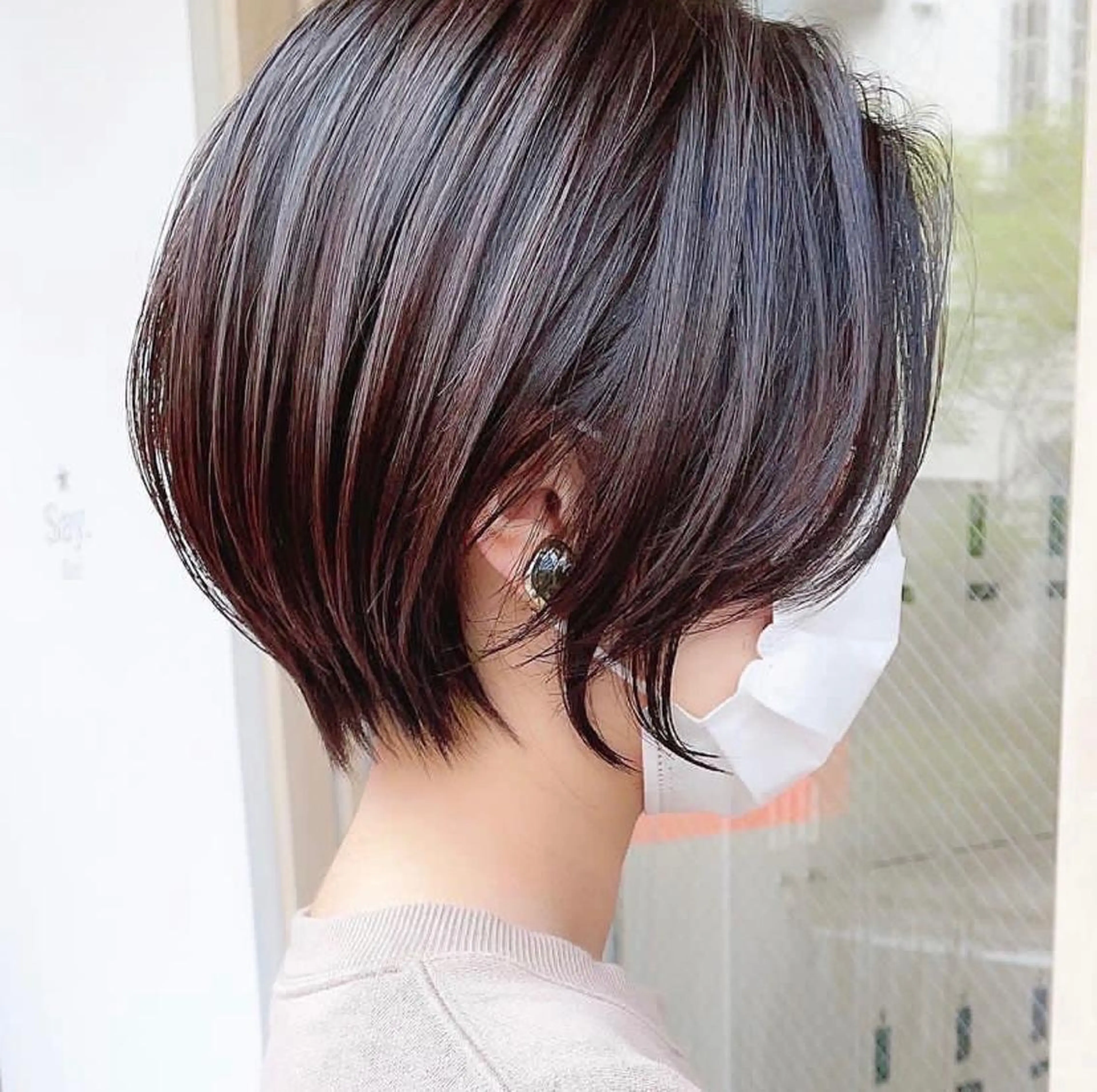 ショート ショートボブ ボブ ショートヘア 🥀Horiuchi Natsumi🥀のヘアスタイル
