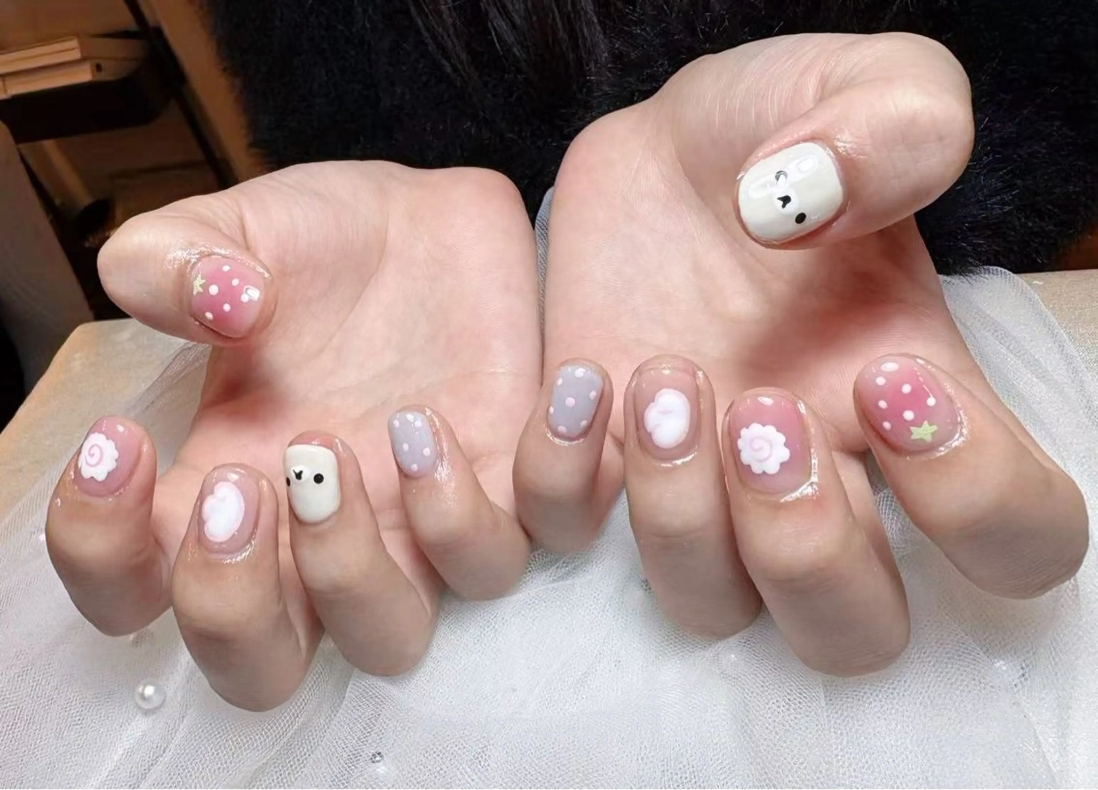 ネイル ハンドネイル SYU SYU所属・WO MIAOのネイルデザイン