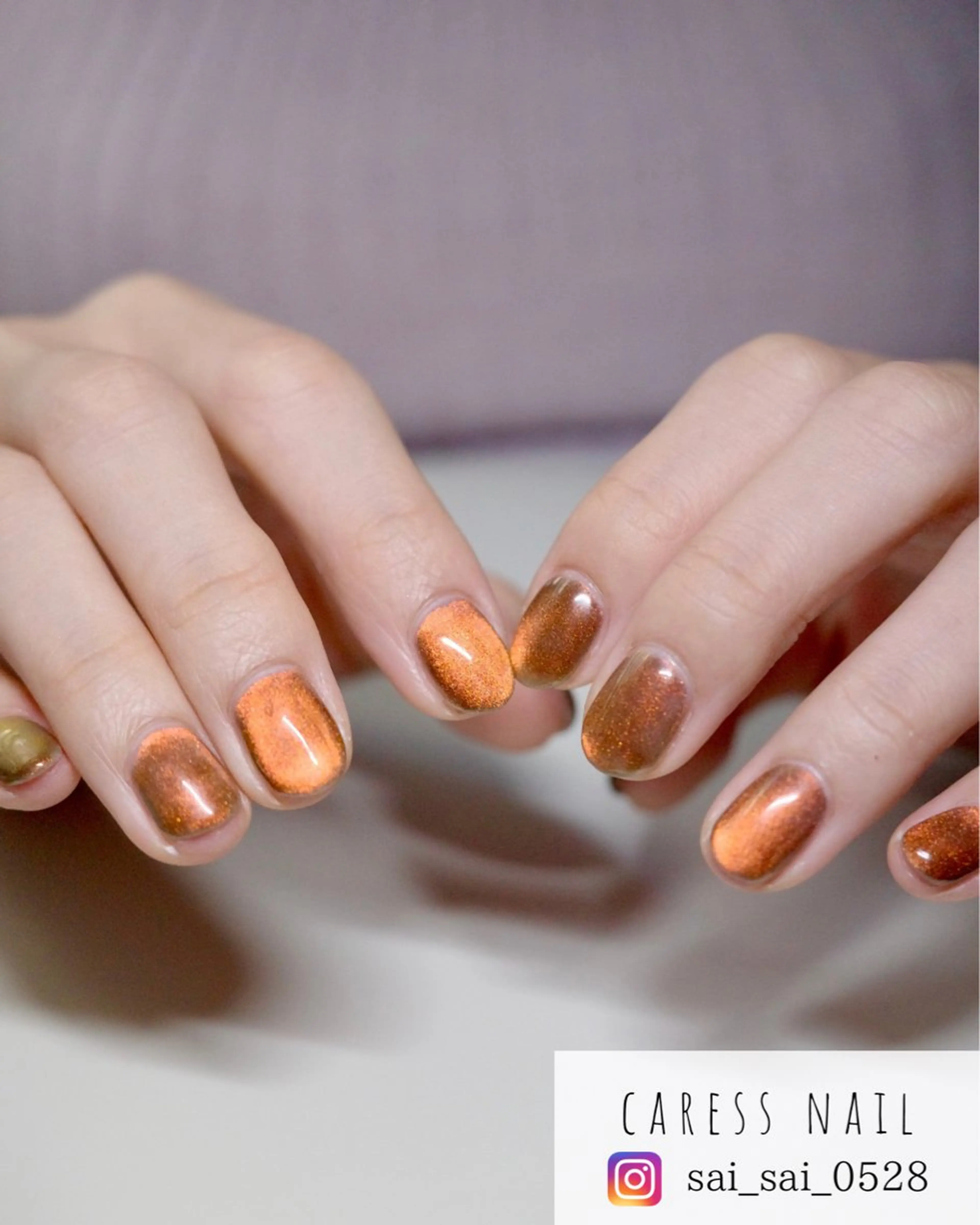 ネイル caress  nail カレスネイル　代々木上原所属・カレスネイル さいのネイルデザイン