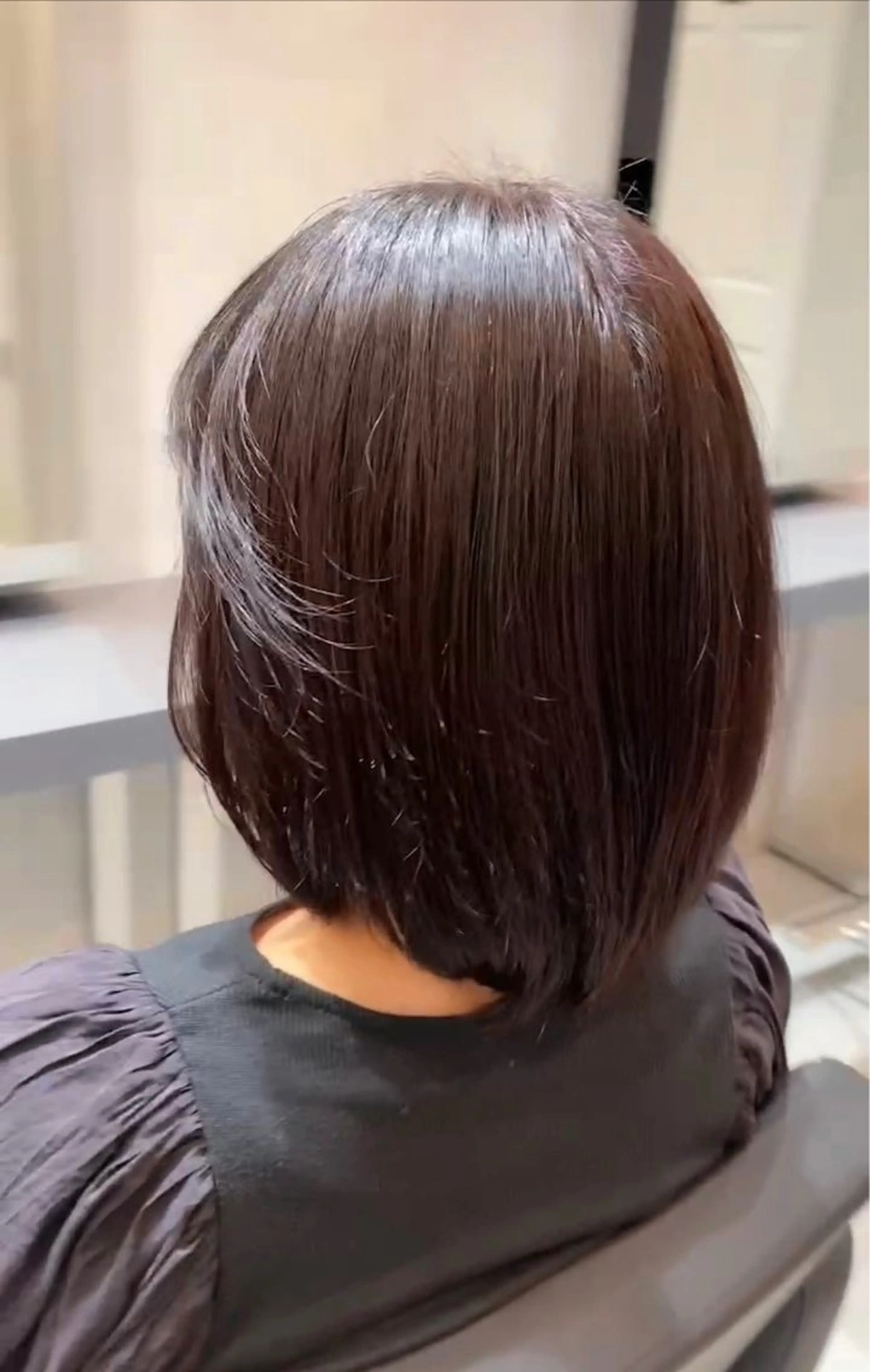 白髪染めカラー＋カットの写真