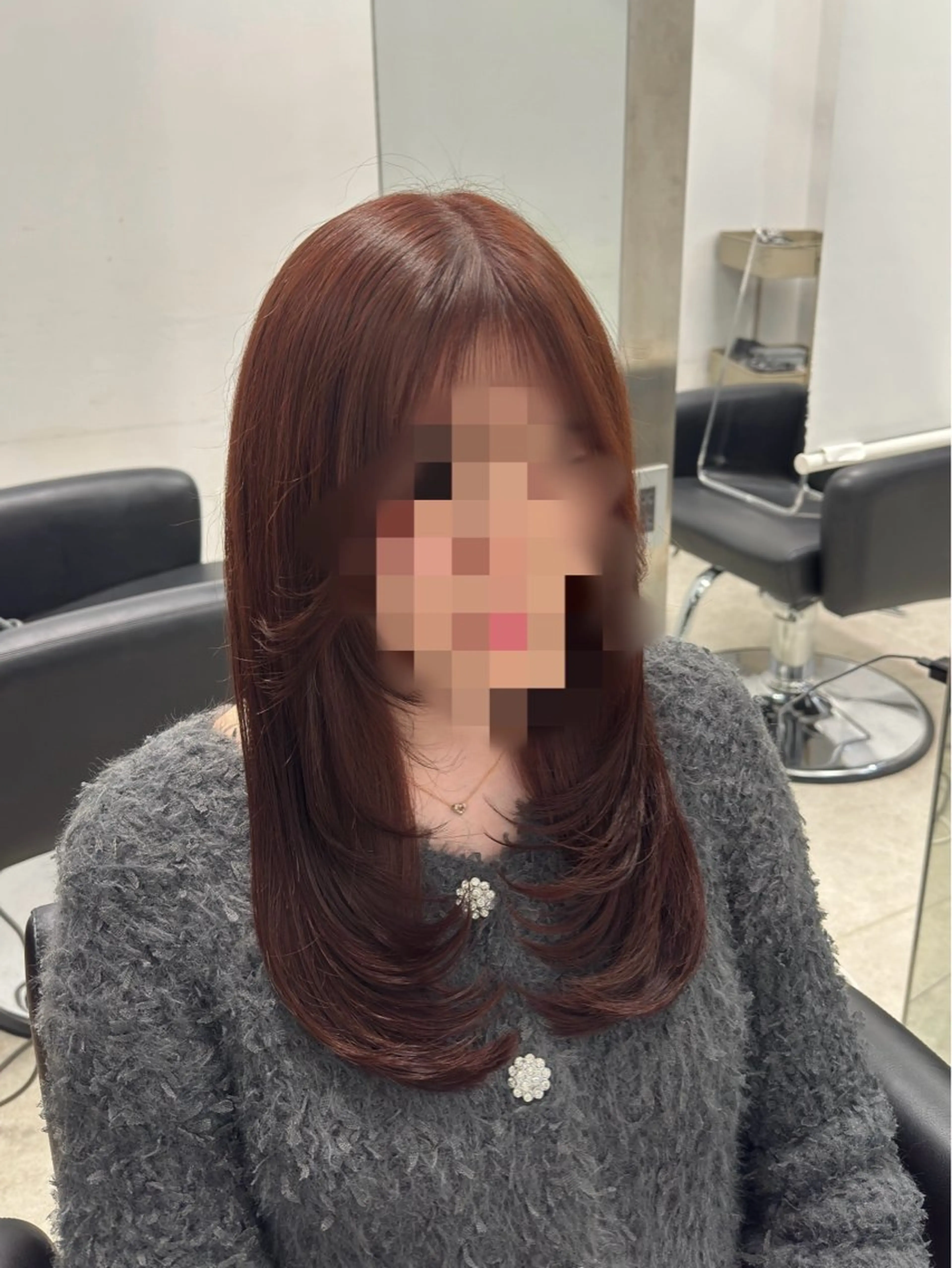 レイヤーカット✂️ ➕ 無料巻き仕上げ 💖の写真