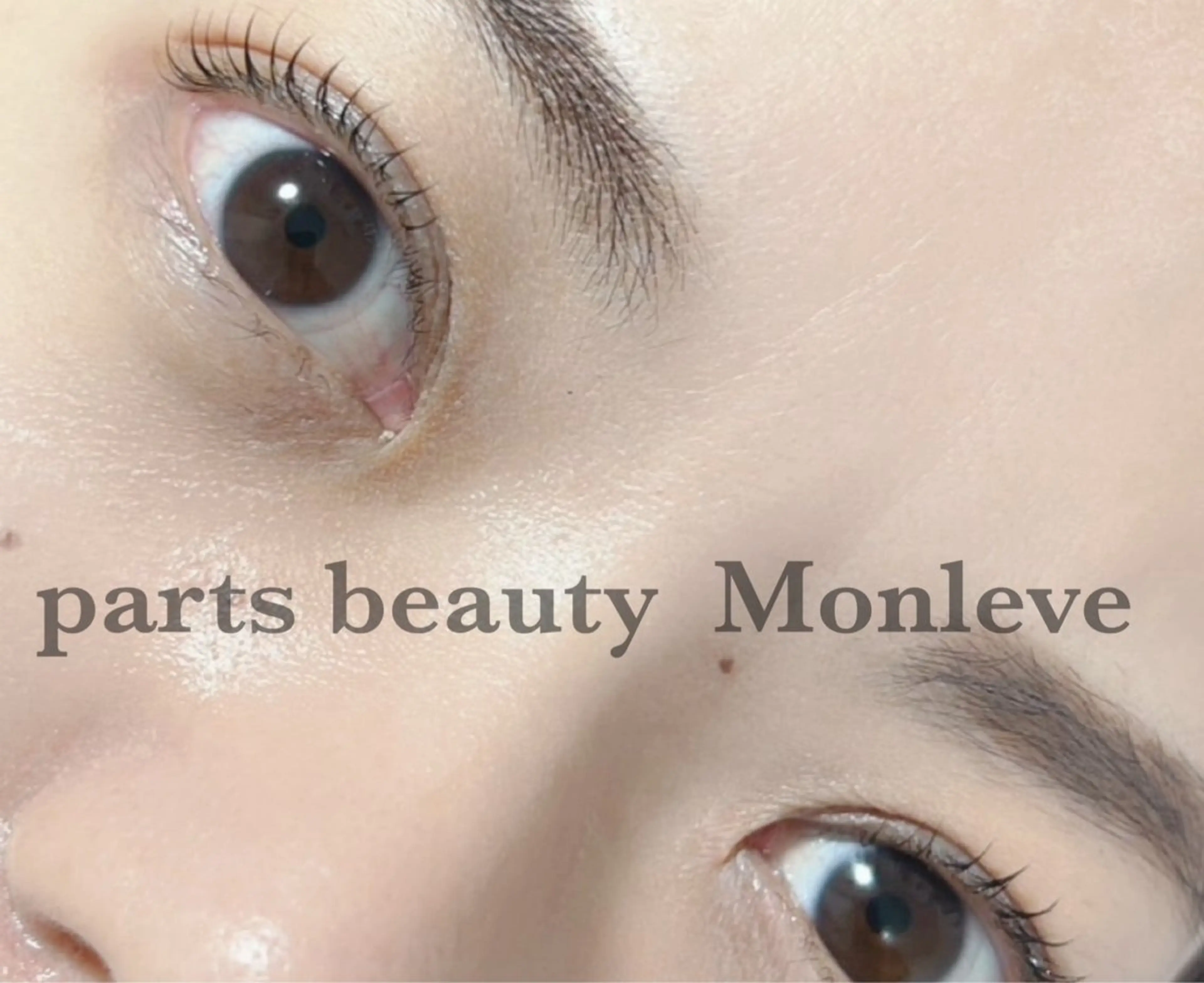 アイブロウ 眉毛ワックス脱毛 Monleve mayumiのマツエク・マツパデザイン