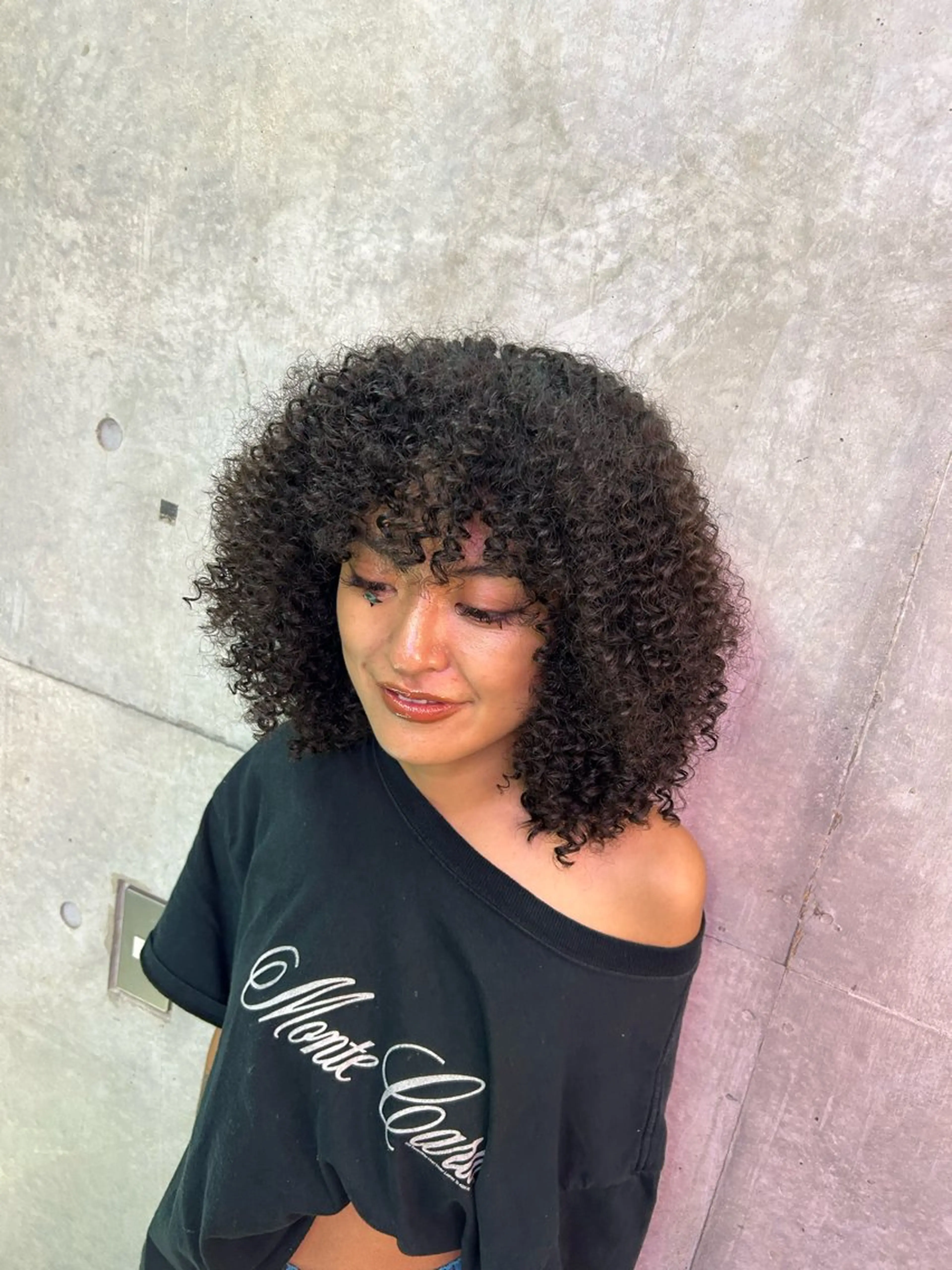 ミディアム パーマ ミディアムパーマ パーマ HARURU🪮✨ ブレイズ海外ヘアのヘアスタイル