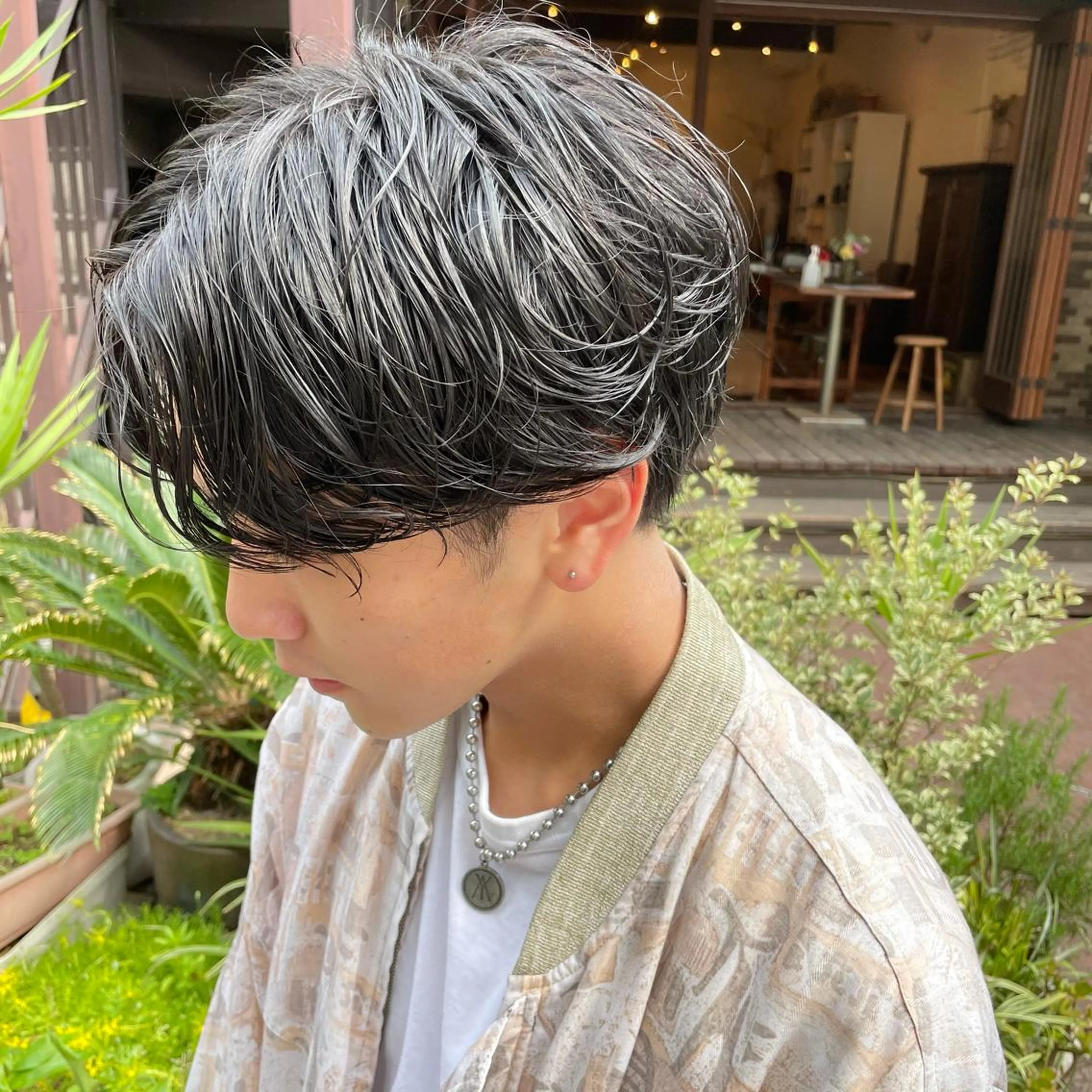 パーマ メンズ enntaku 新宿所属・MASANA 🎱ディレクターのヘアスタイル