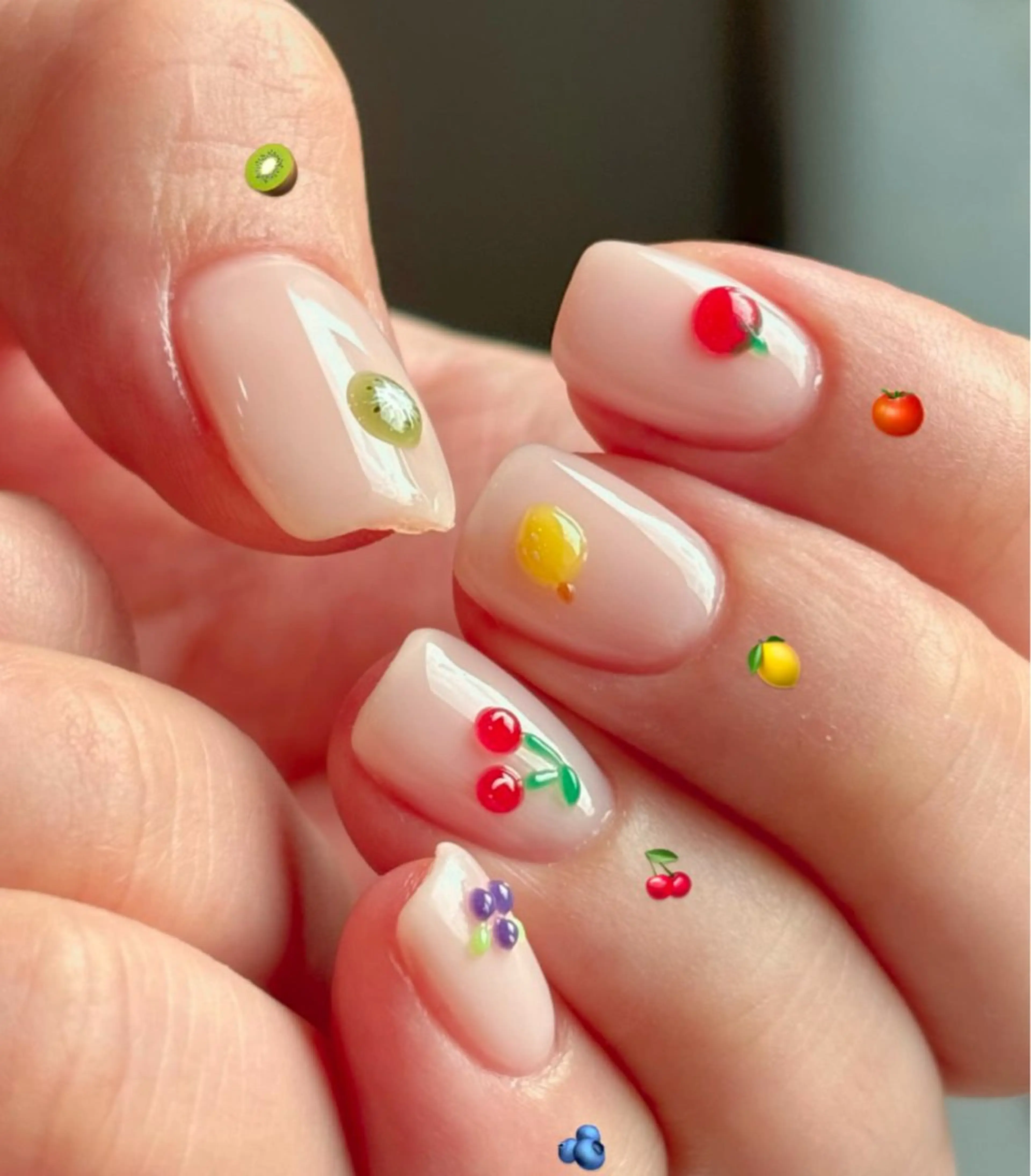 ネイル アートネイル オーロラネイル チークネイル フレンチネイル ガラスフレンチ ハンドネイル 🎀🎀YooLi Nail Salonのネイルデザイン