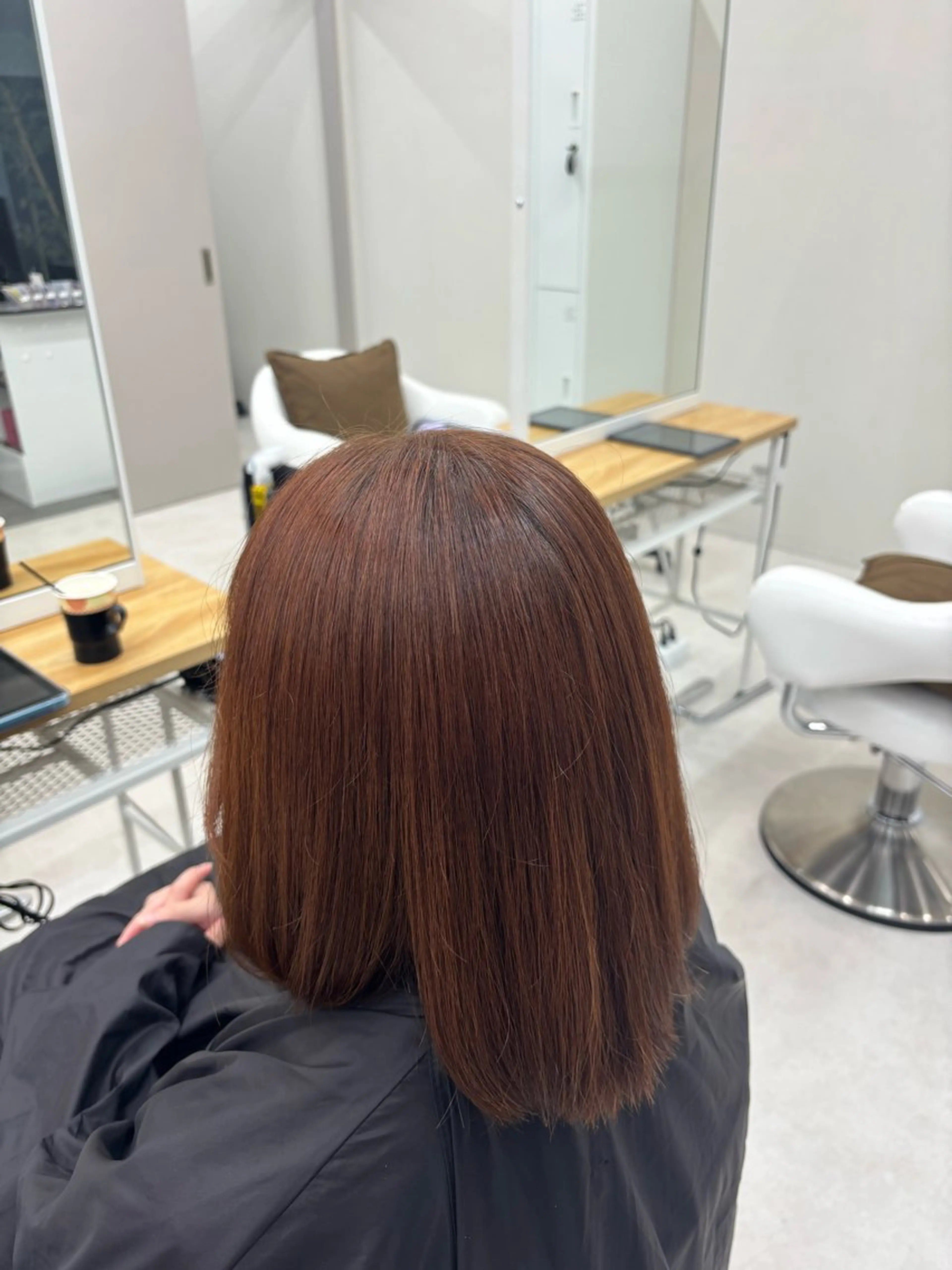 ミディアム 𝗆𝗂𝗒𝗎 🐈‍⬛🎀のヘアスタイル