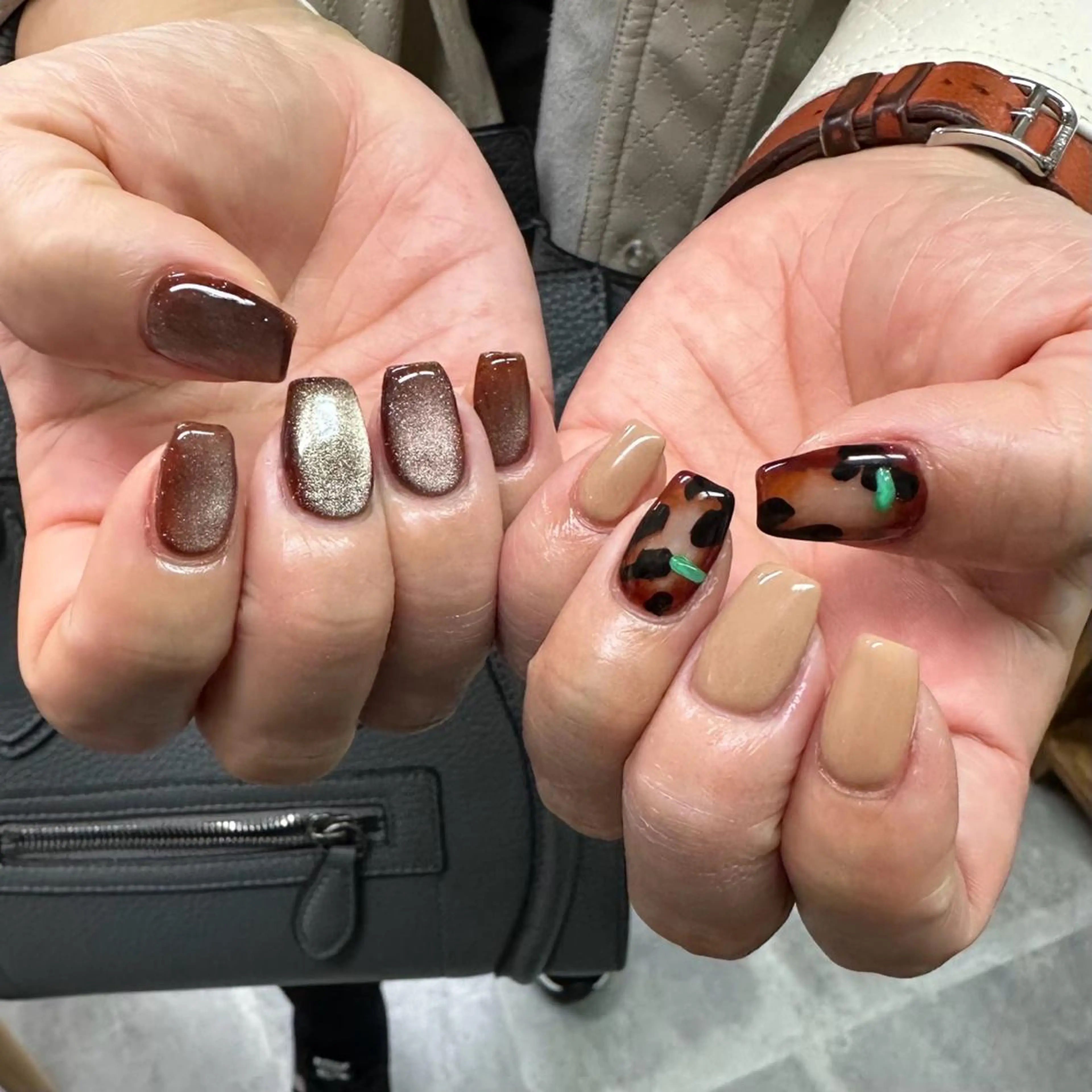 ネイル アートネイル べっ甲ネイル ジェルネイル ニュアンスネイル スカルプネイル nailstudio eviz新宿店のネイルデザイン