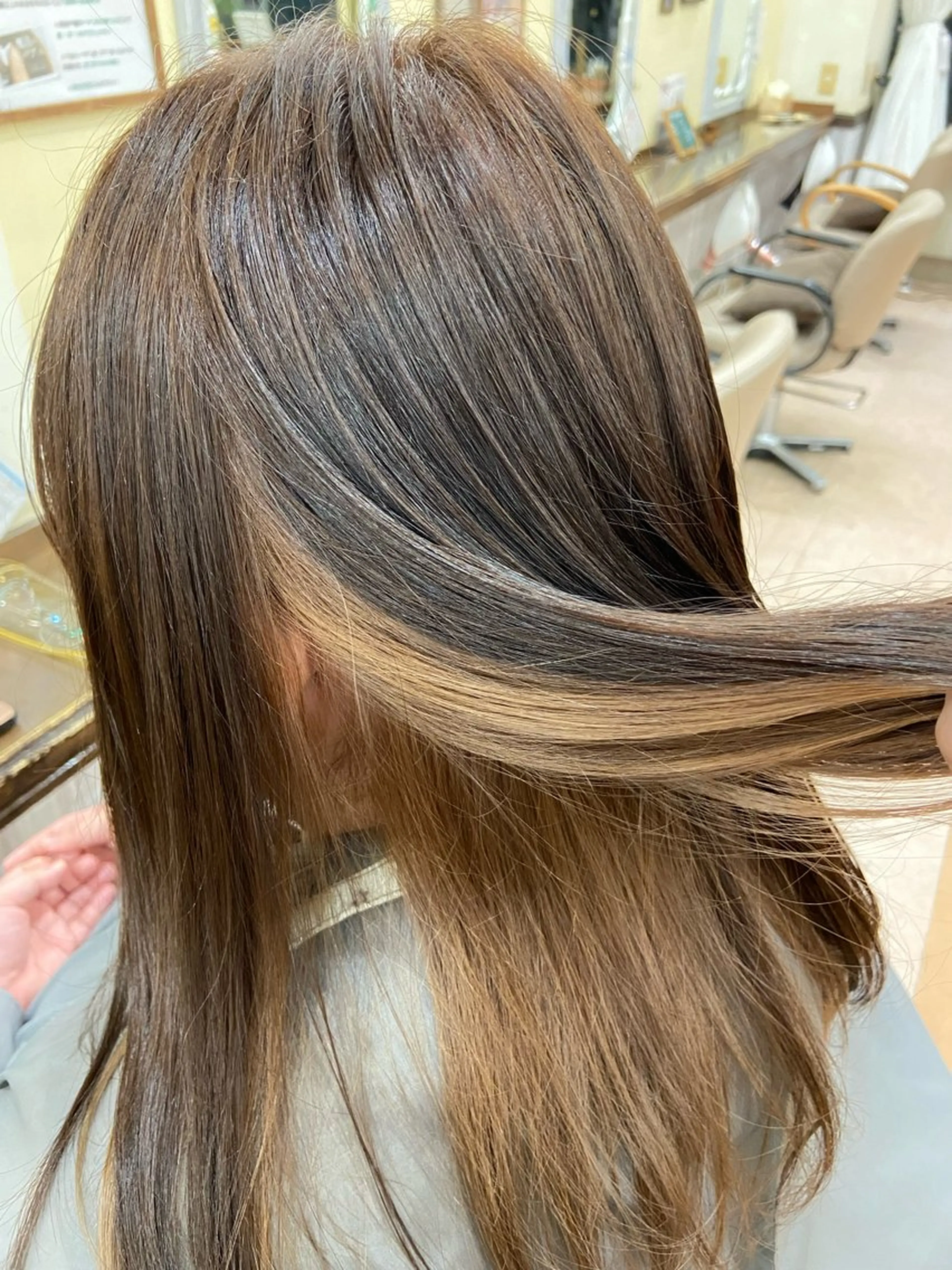 ダブルカラー（胸上くらいまでの長さの方）の写真