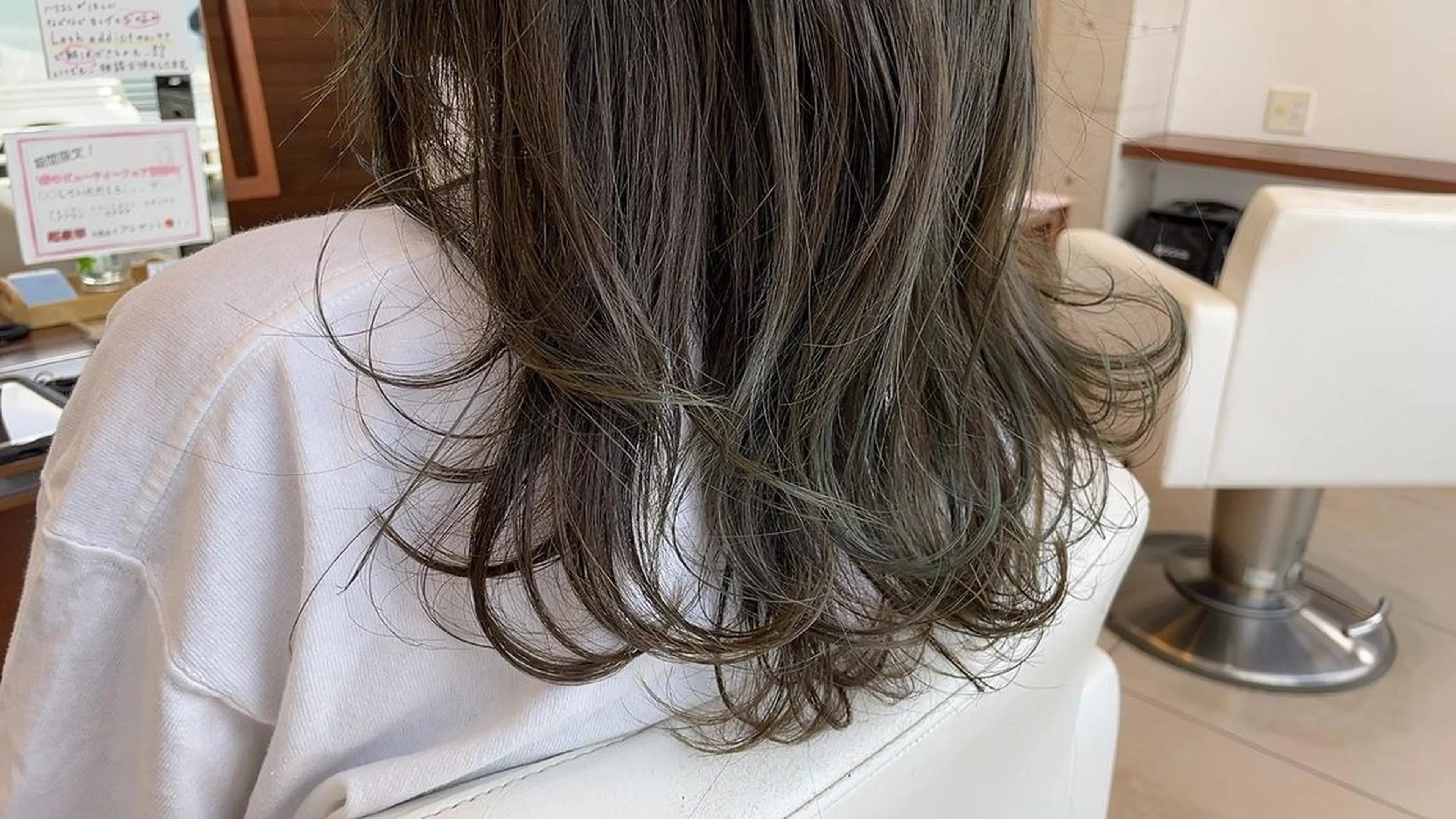 【カラーモデル💆🏻‍♀️】minimo限定！ワンプロセスカラー＋プチヘアエステコースの写真