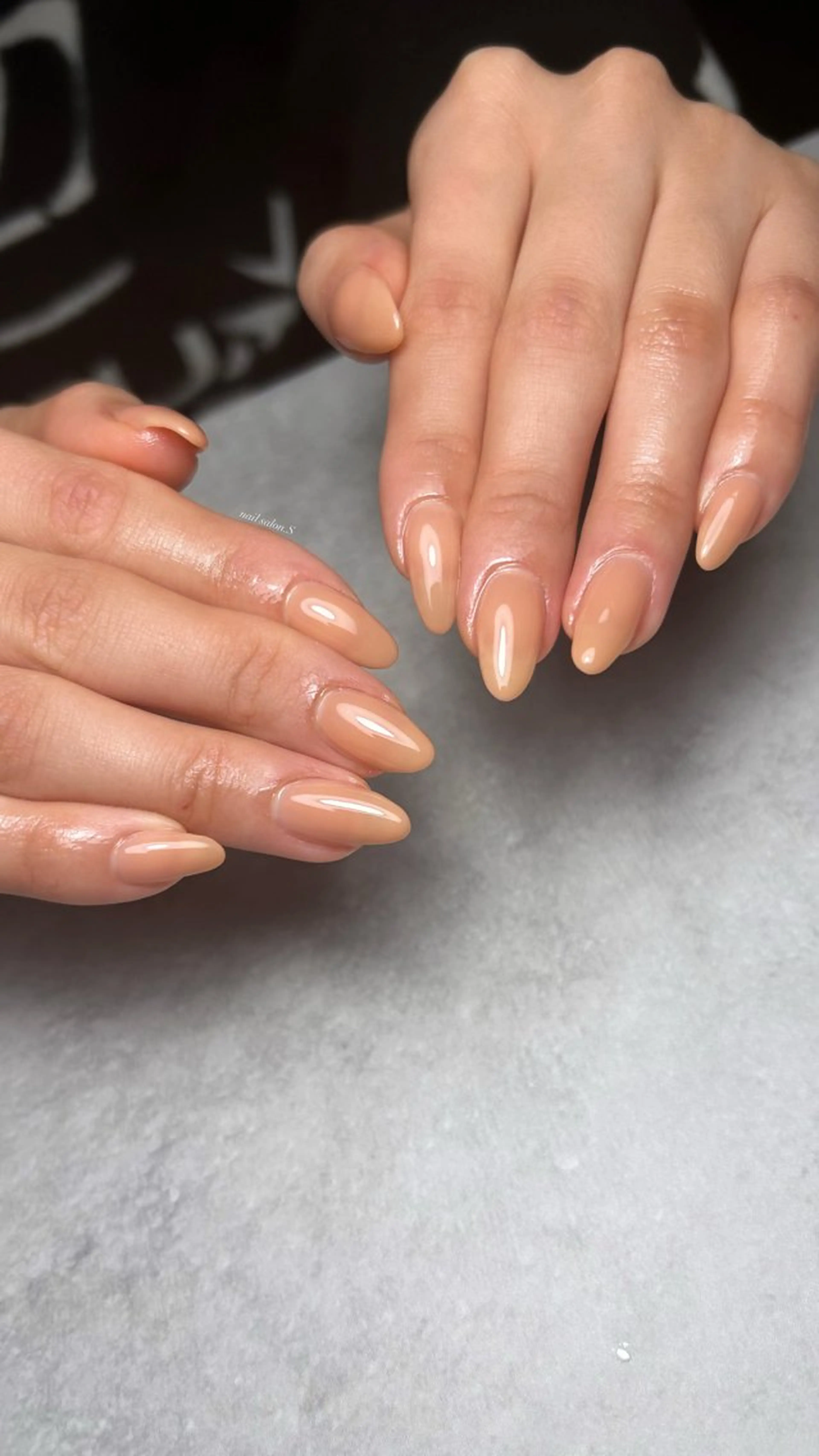 ネイル ジェルネイル 持ち込み ワンカラーネイル スカルプネイル 関山 志乃のネイルデザイン