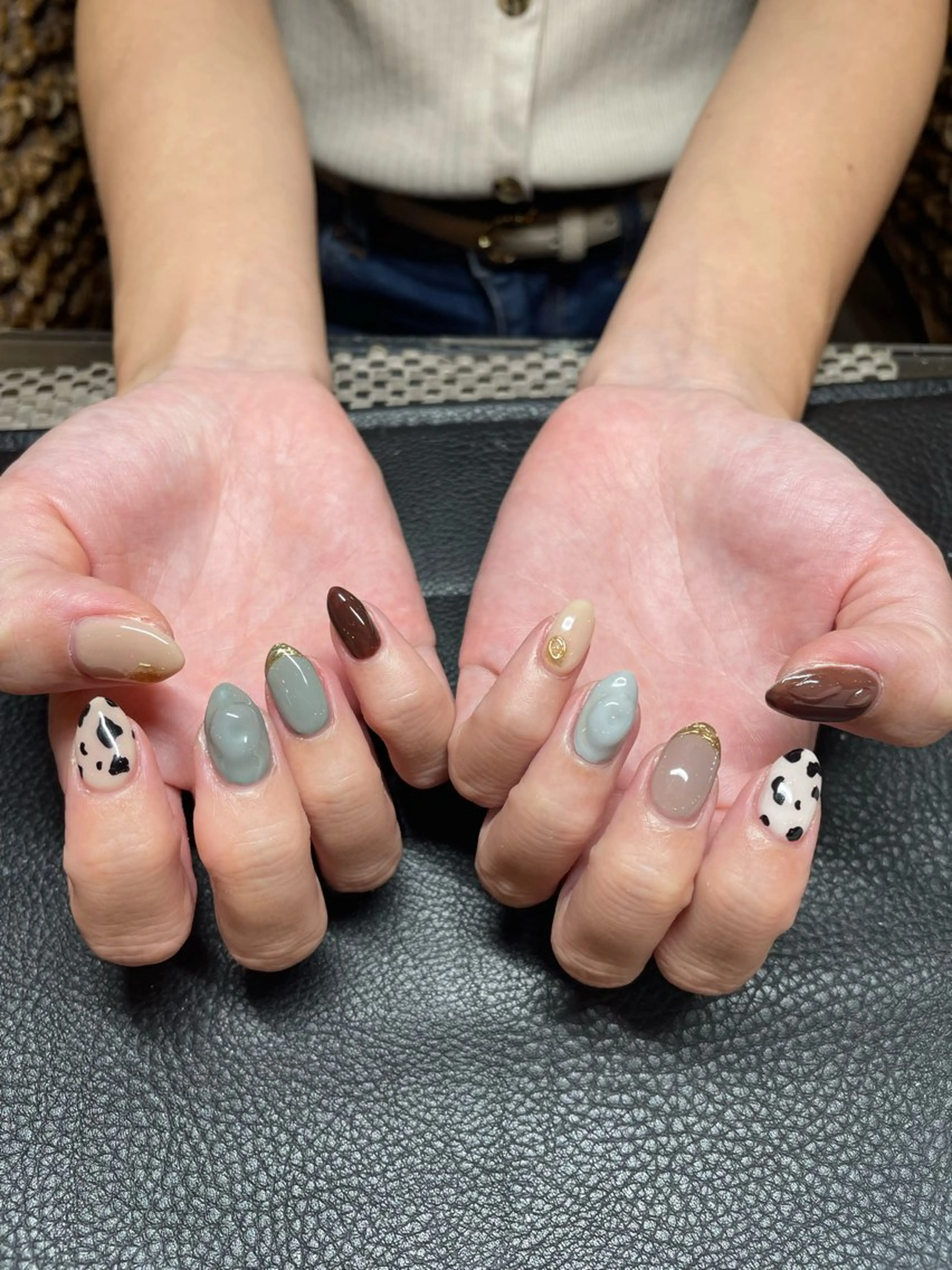 ネイル ハンドネイル オーロラ所属・YUI nailのネイルデザイン