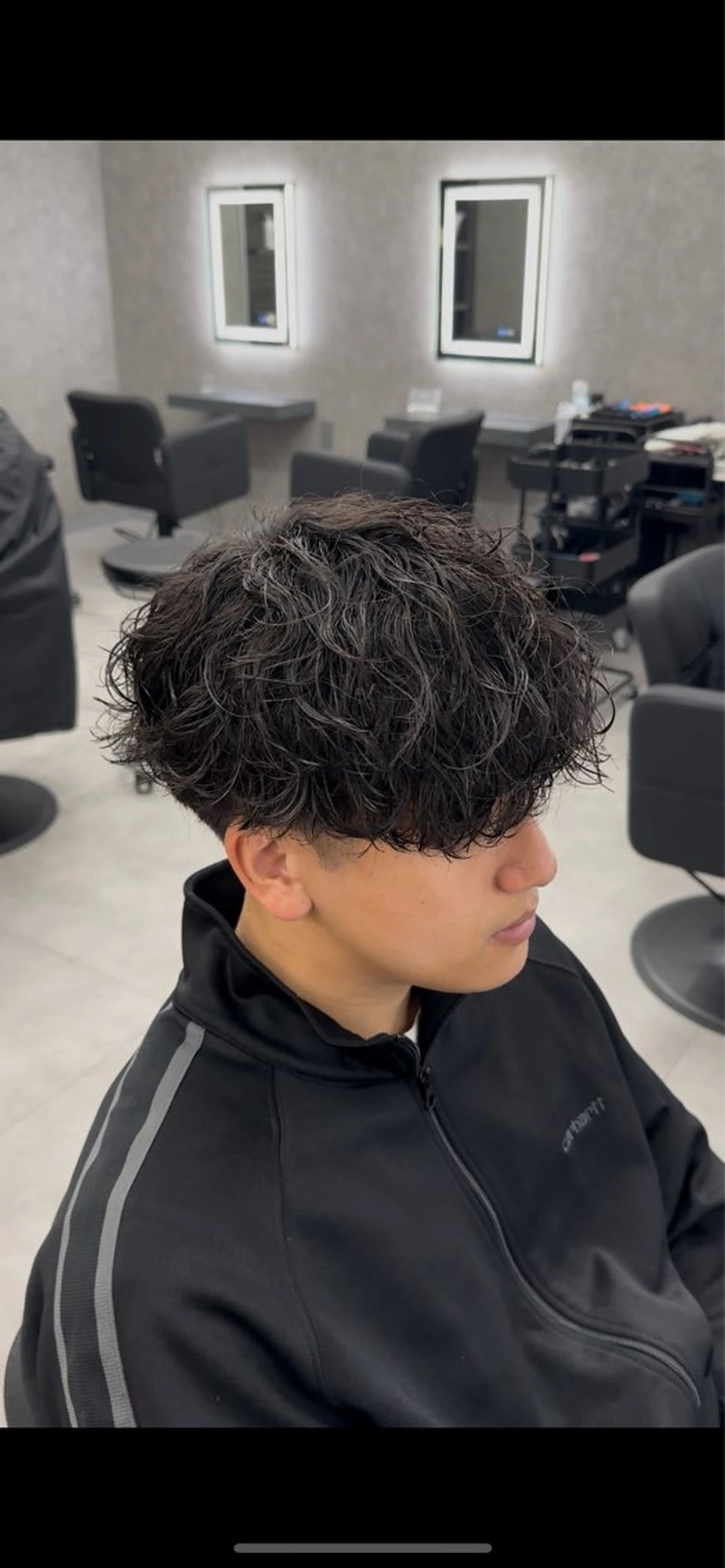 パーマ メンズ カット パーマ 【札幌メンズ特化】 つばさ🔥のヘアスタイル