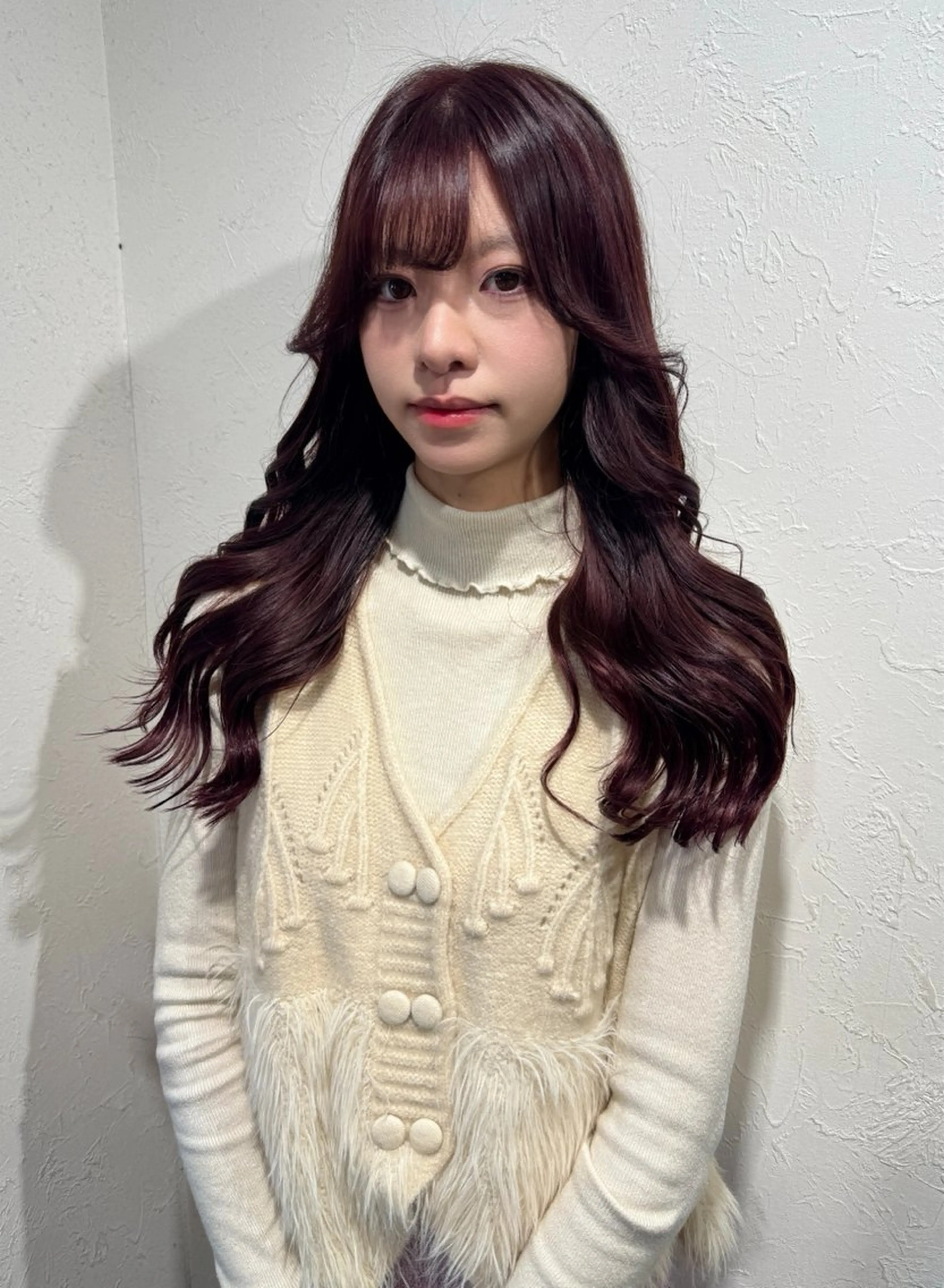 ロング カラー ヘアカラー ハイトーン/レイヤー /艶カラー🎀のヘアスタイル