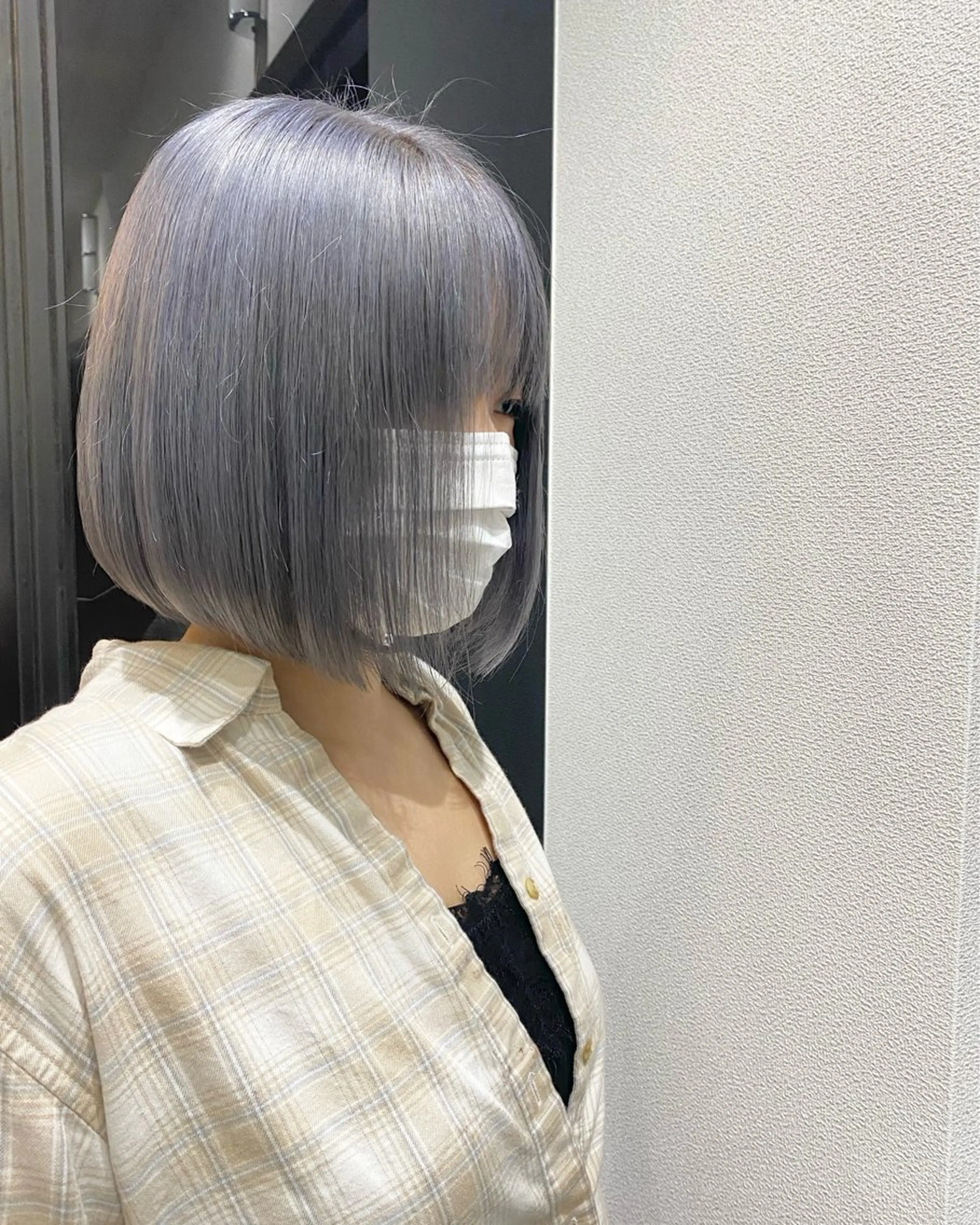 ミディアム ボブ 箕面/ボブ/ 髪質改善/加藤優眞のヘアスタイル