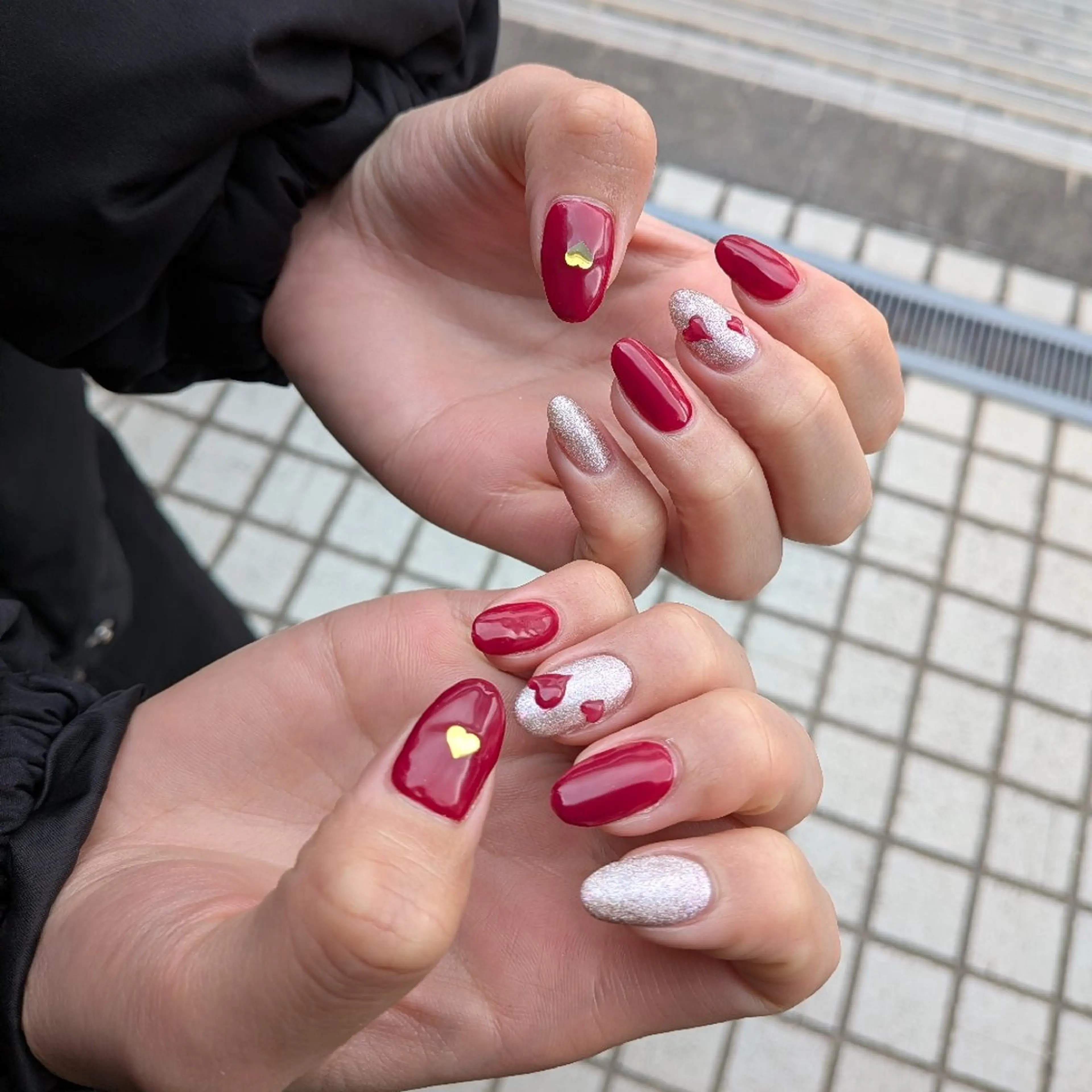 ネイル ハンドケア 6RokuHair（ロクヘアー)所属・門川 茉奈美のネイルデザイン