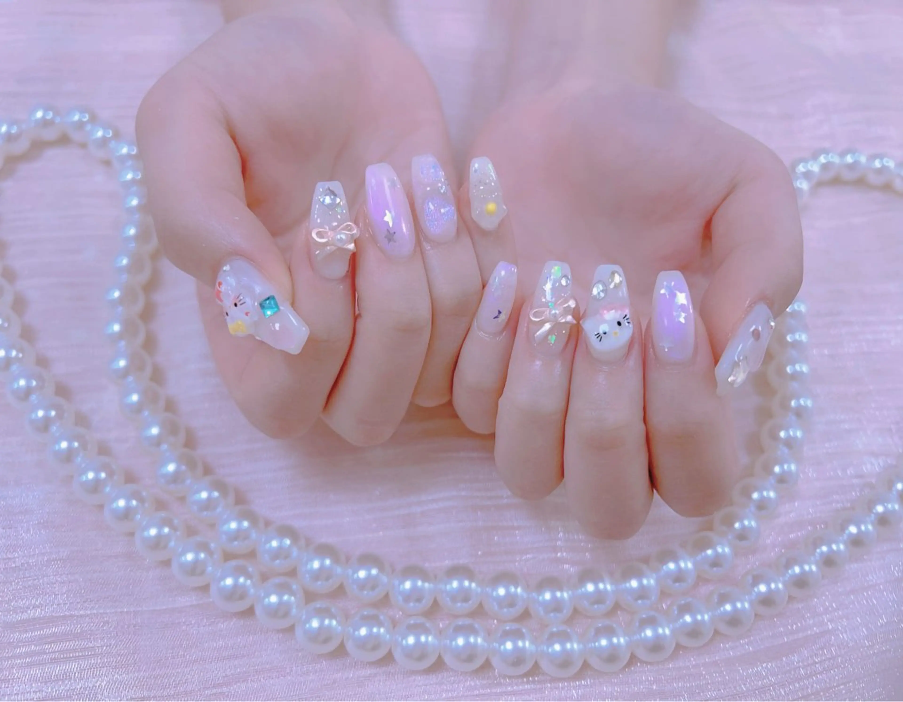 ネイル はぴねす所属・横浜 美夢のネイルデザイン