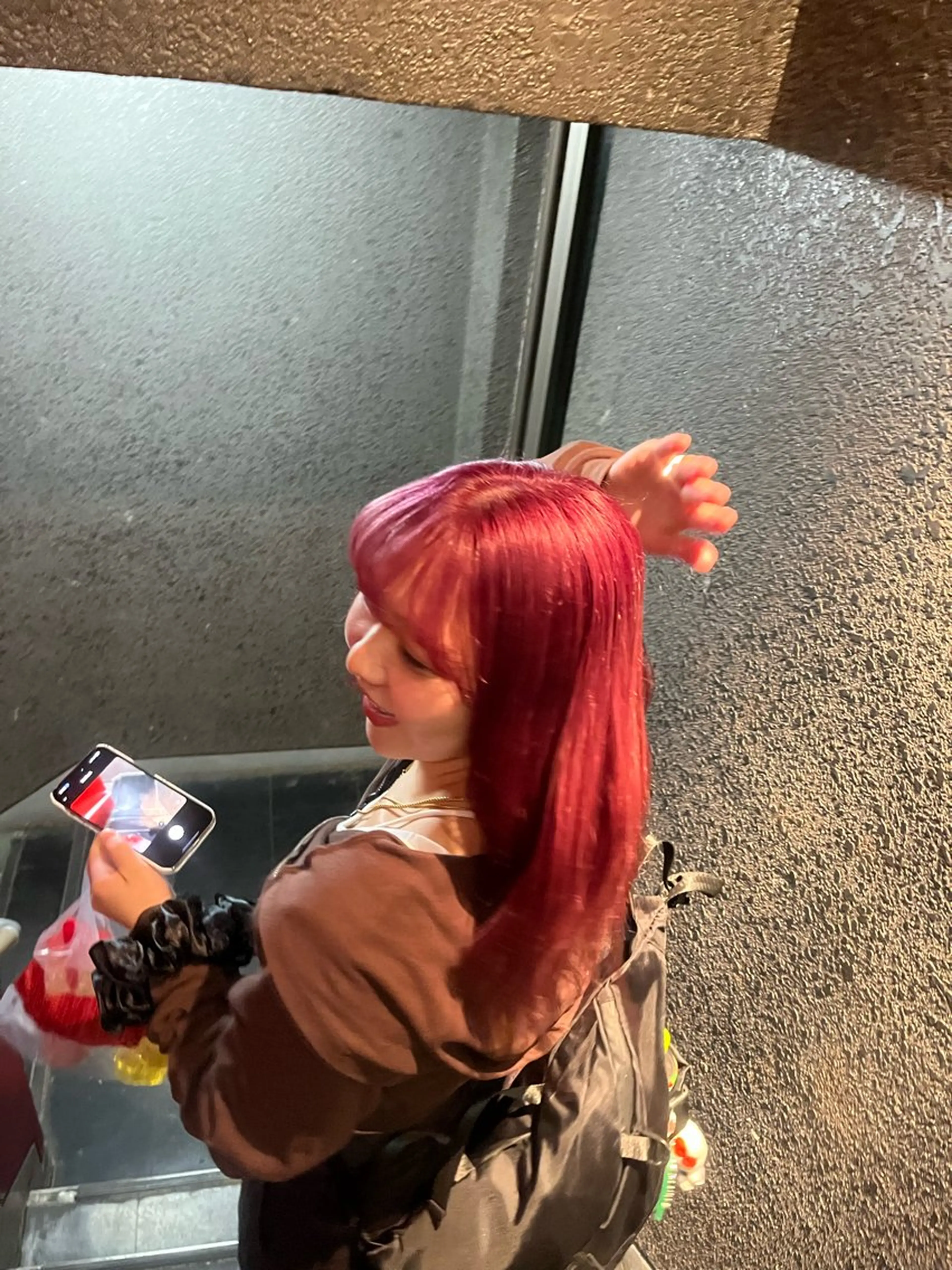 ロング カラー カット/パーマモデル 募集🩵　yukaのヘアスタイル