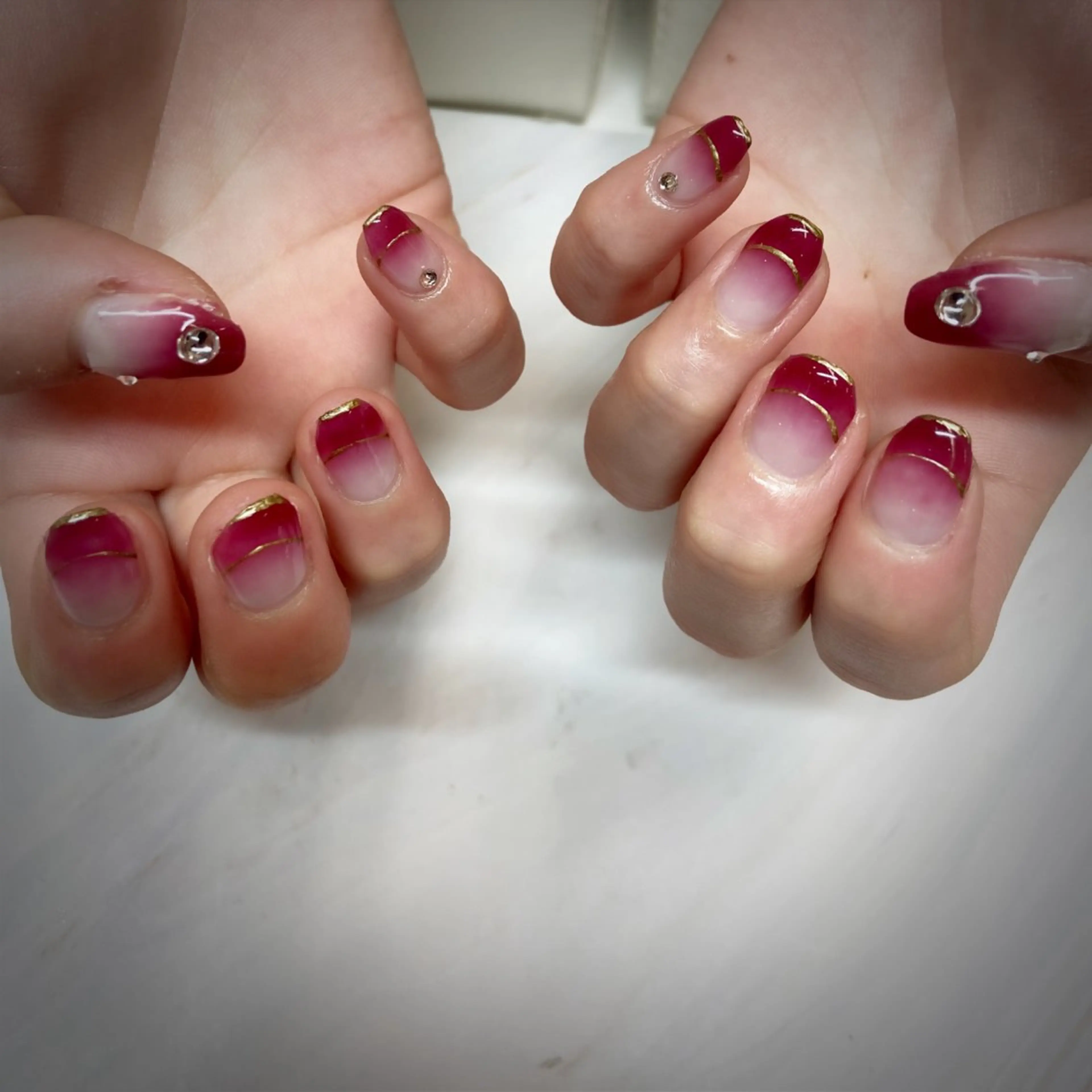 ネイル ハンドネイル 柘植 祐子のネイルデザイン