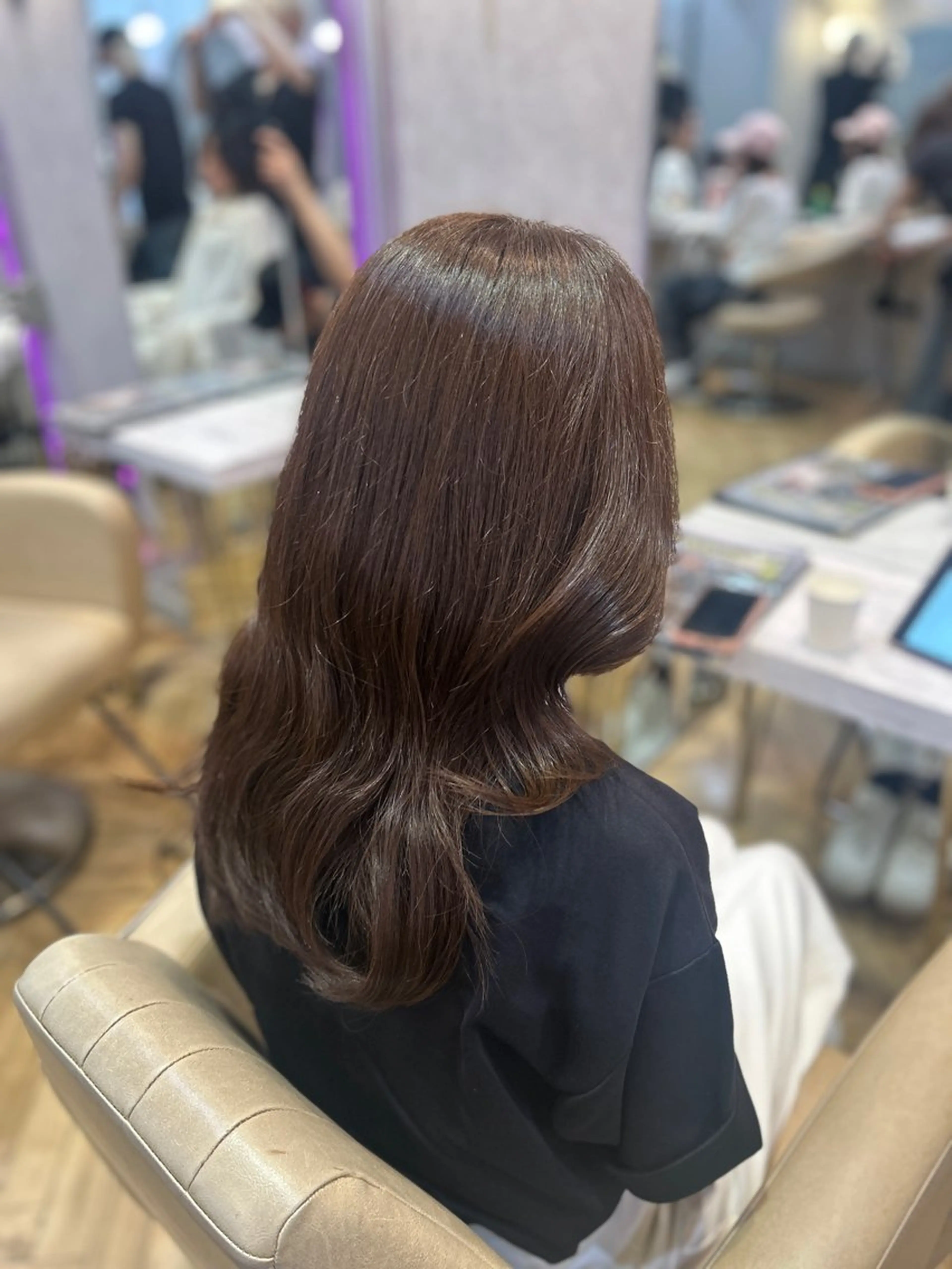 🇰🇷レイヤーカット➕トリートメント🩶の写真