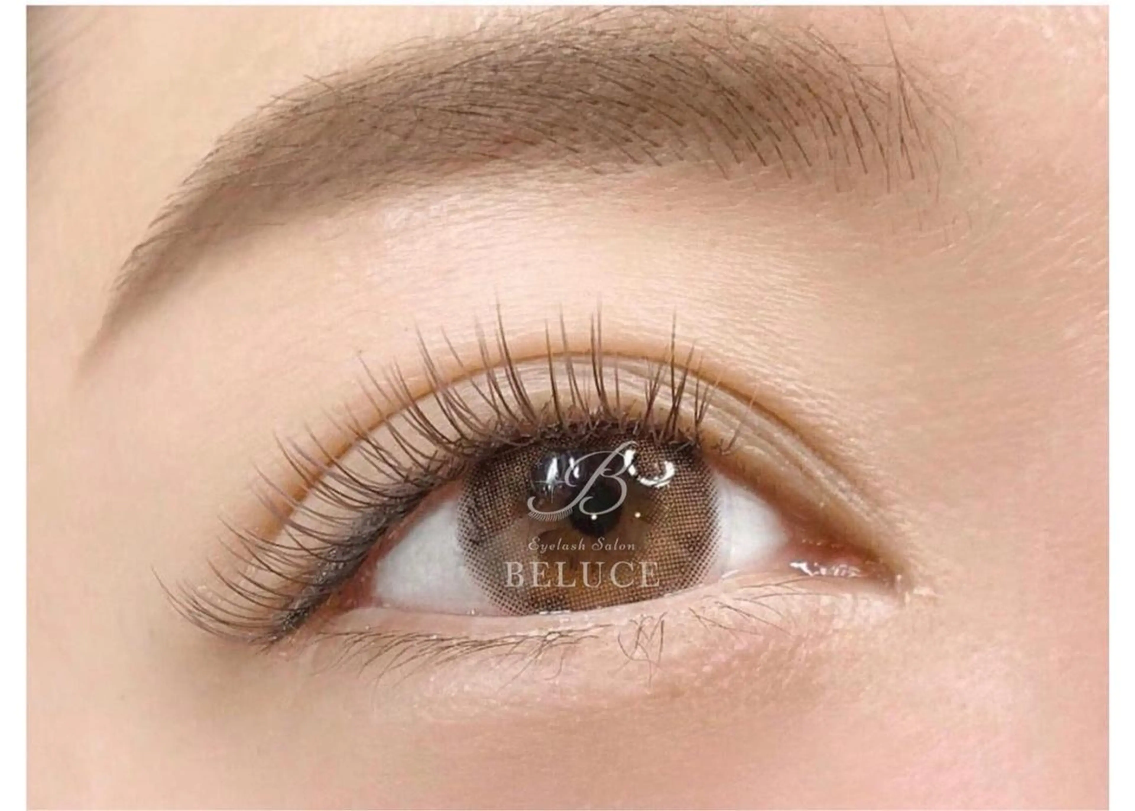 オフ無料♪アッシュカラー🌈フラットラッシュ120本☆コーティング付き☆の写真