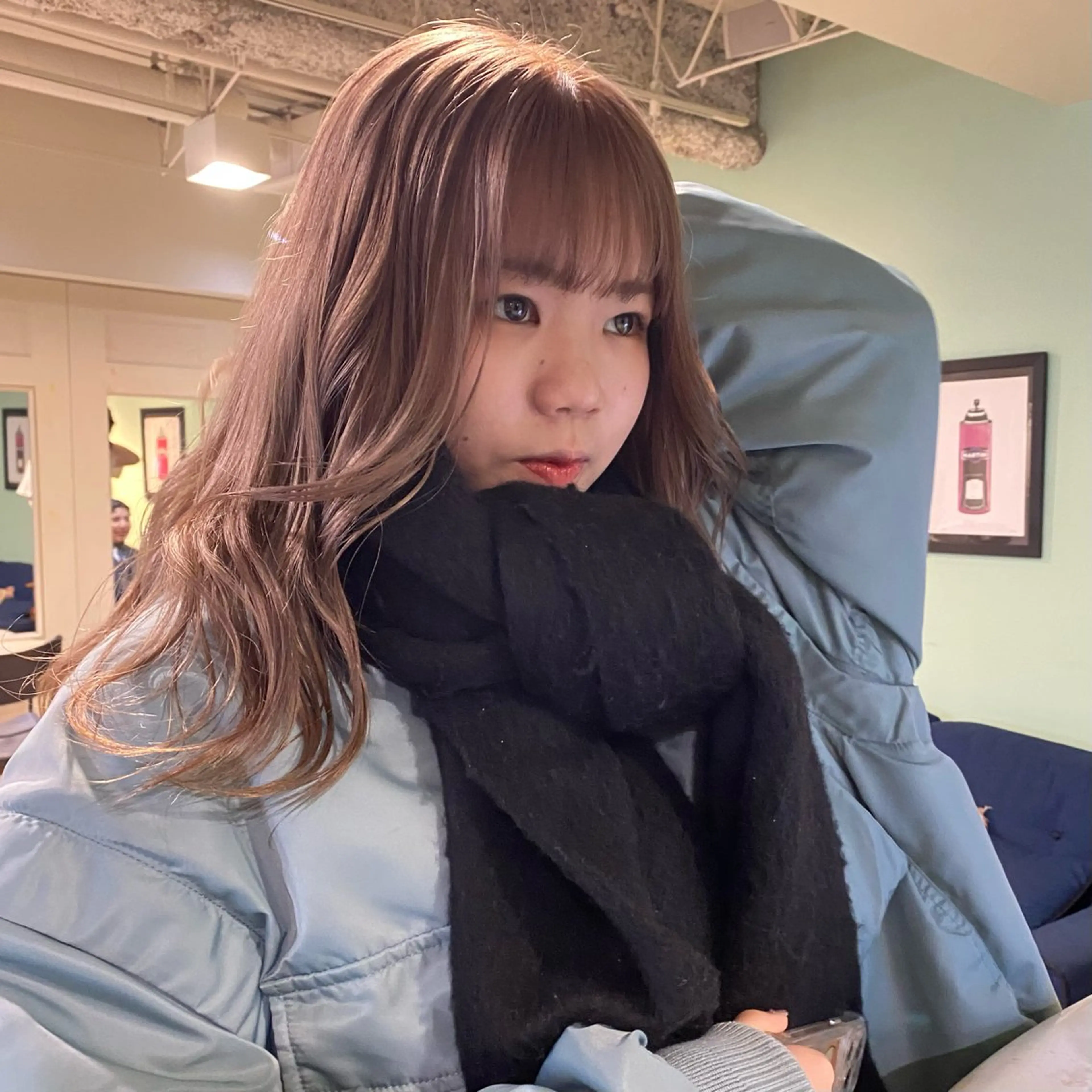 ミディアム カラー ヘアカラー ブリーチ／韓国ヘア✨ Takeのヘアスタイル