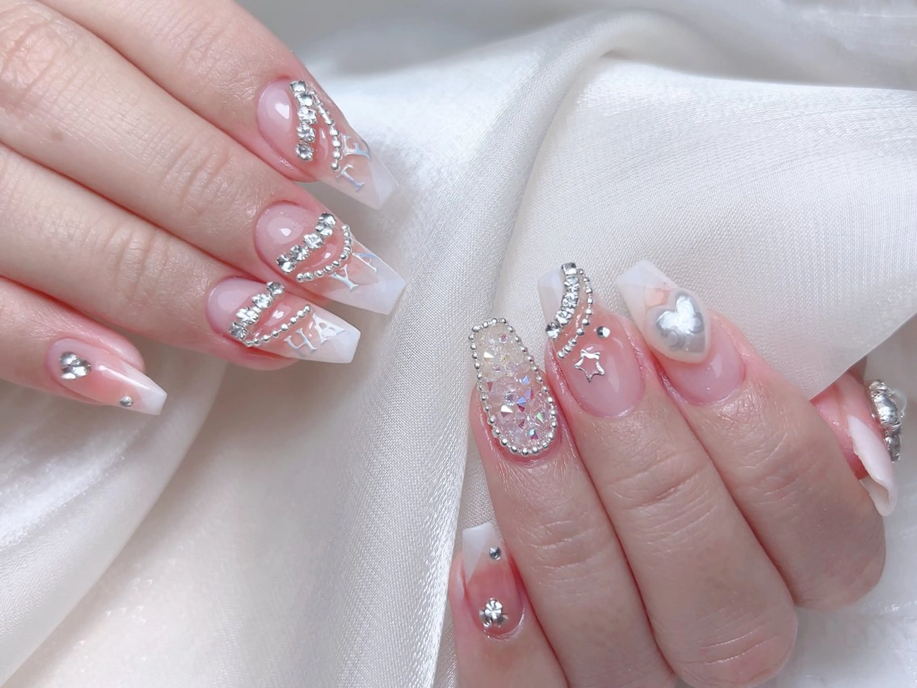 ネイル M🌷nail 長さだし専門店のネイルデザイン