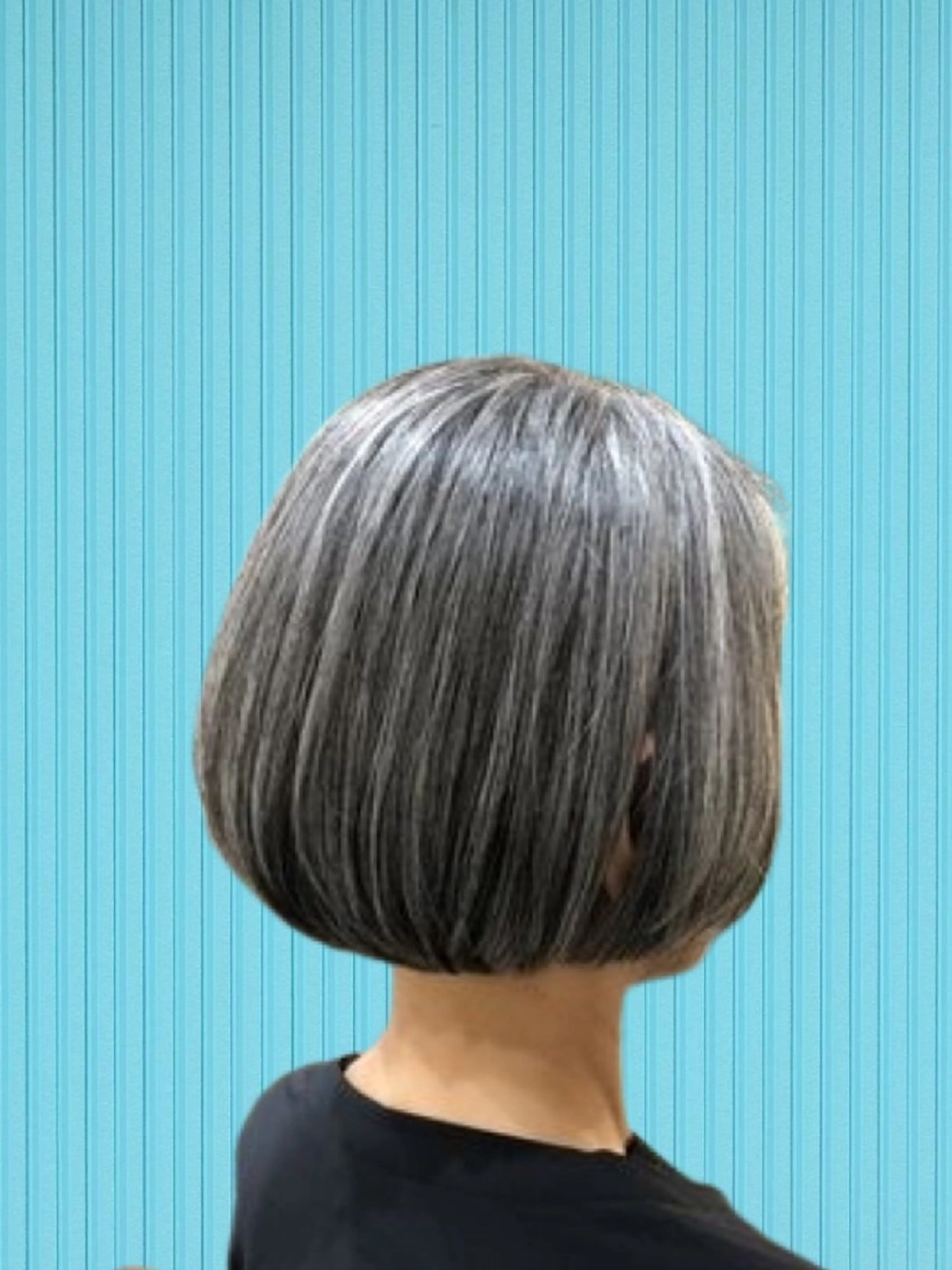 ミディアム カラー ヘアカラー ヘッドスパ 髪質改善＆白髪ぼかし カラー♡店長みやけ♡のヘアスタイル