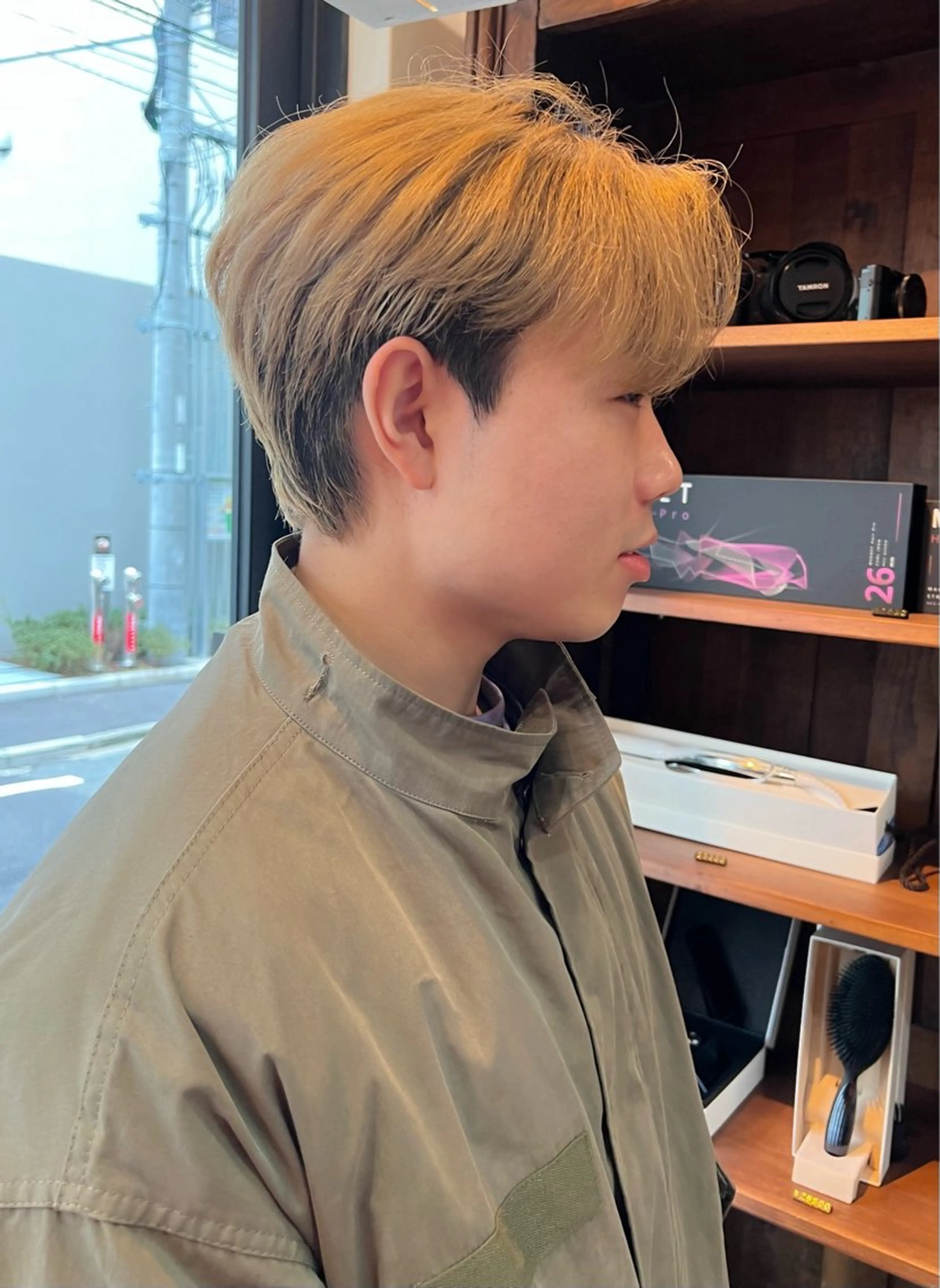 メンズ メンズ韓国風 平川りゅうせい カットモデル募集中のヘアスタイル