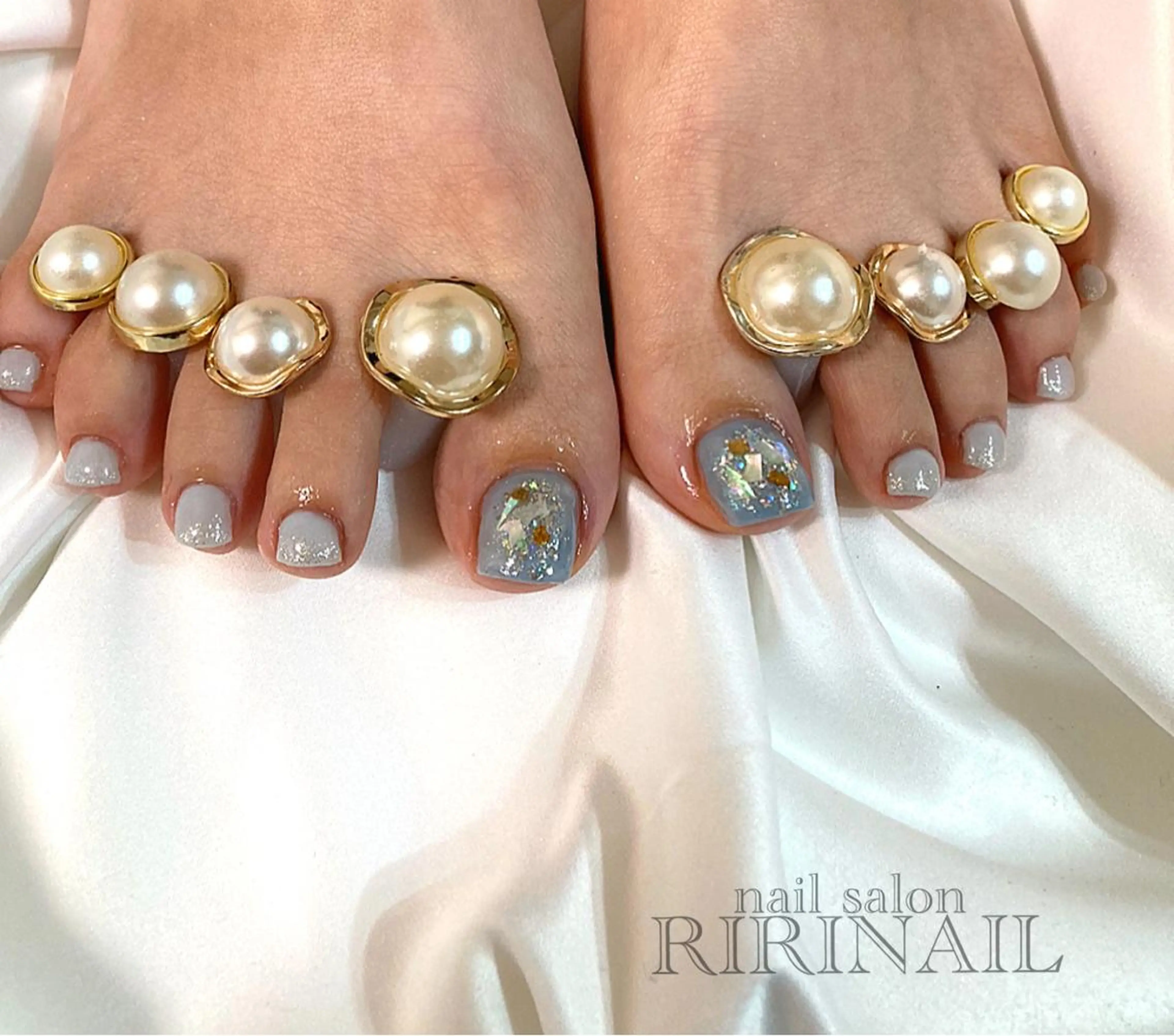 フット2本アートの写真