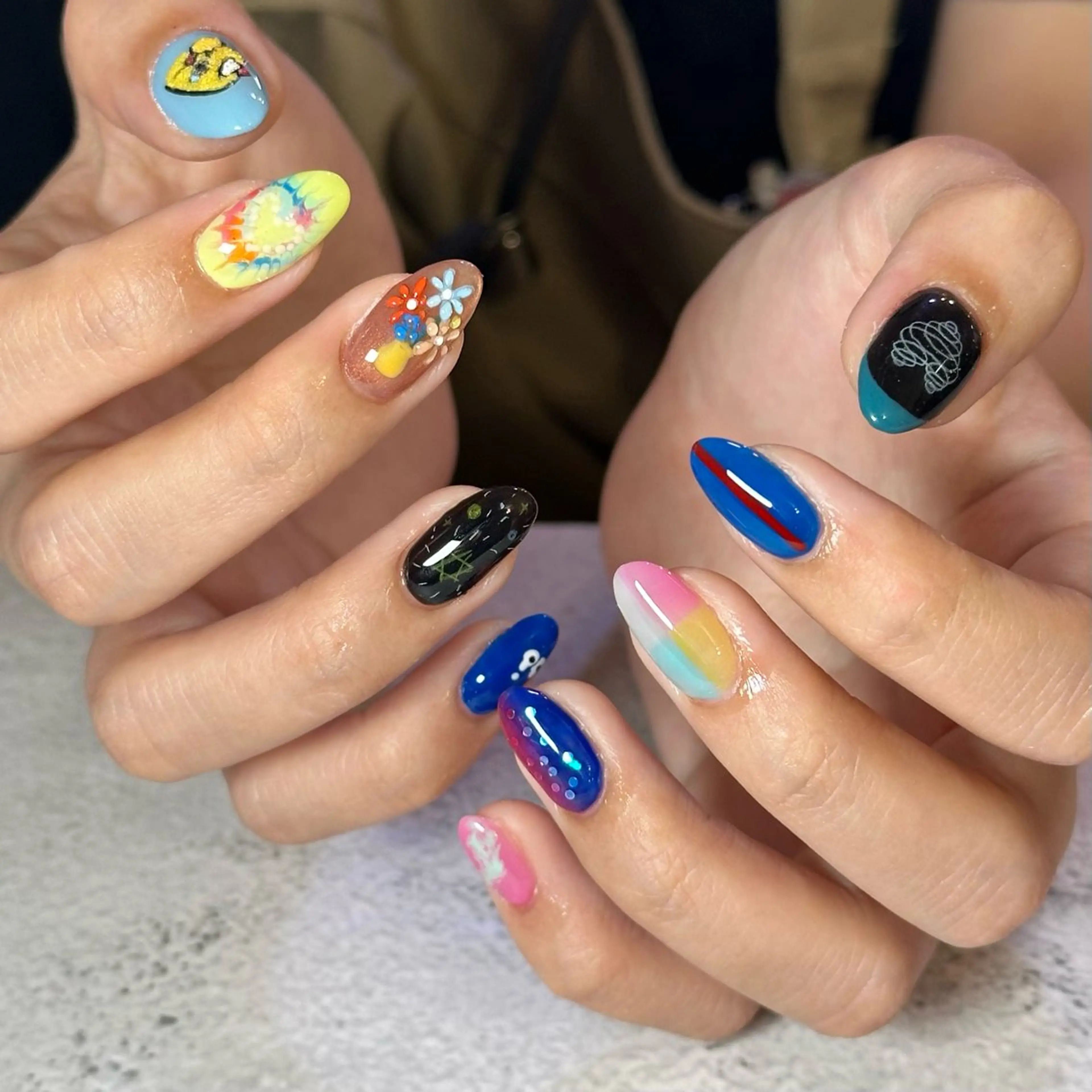 ネイル アートネイル ハンドネイル elu船橋 SAKURAのネイルデザイン