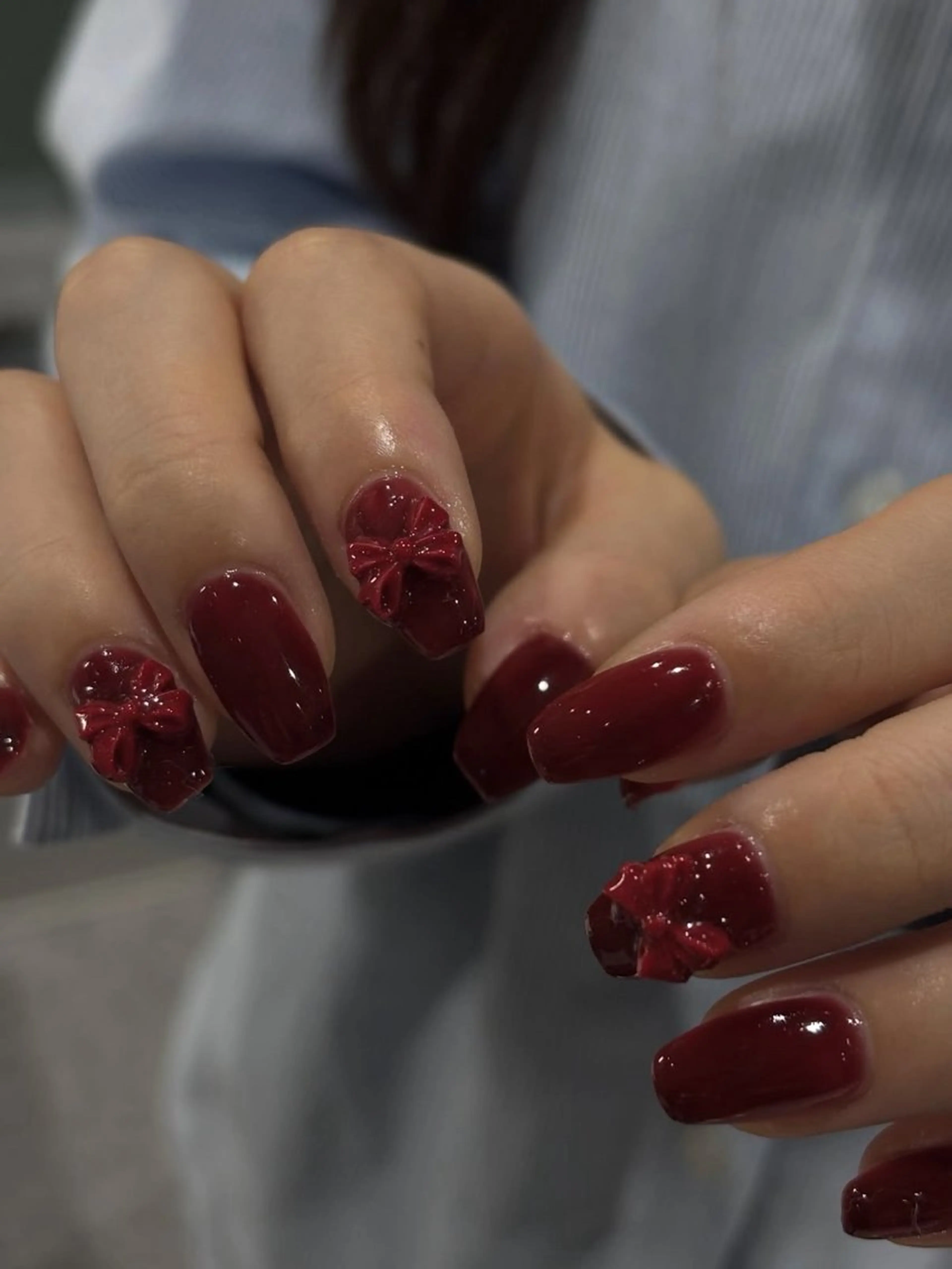 ネイル 冬ネイル クリスマス Miu 川越東口ネイルサロンのネイルデザイン