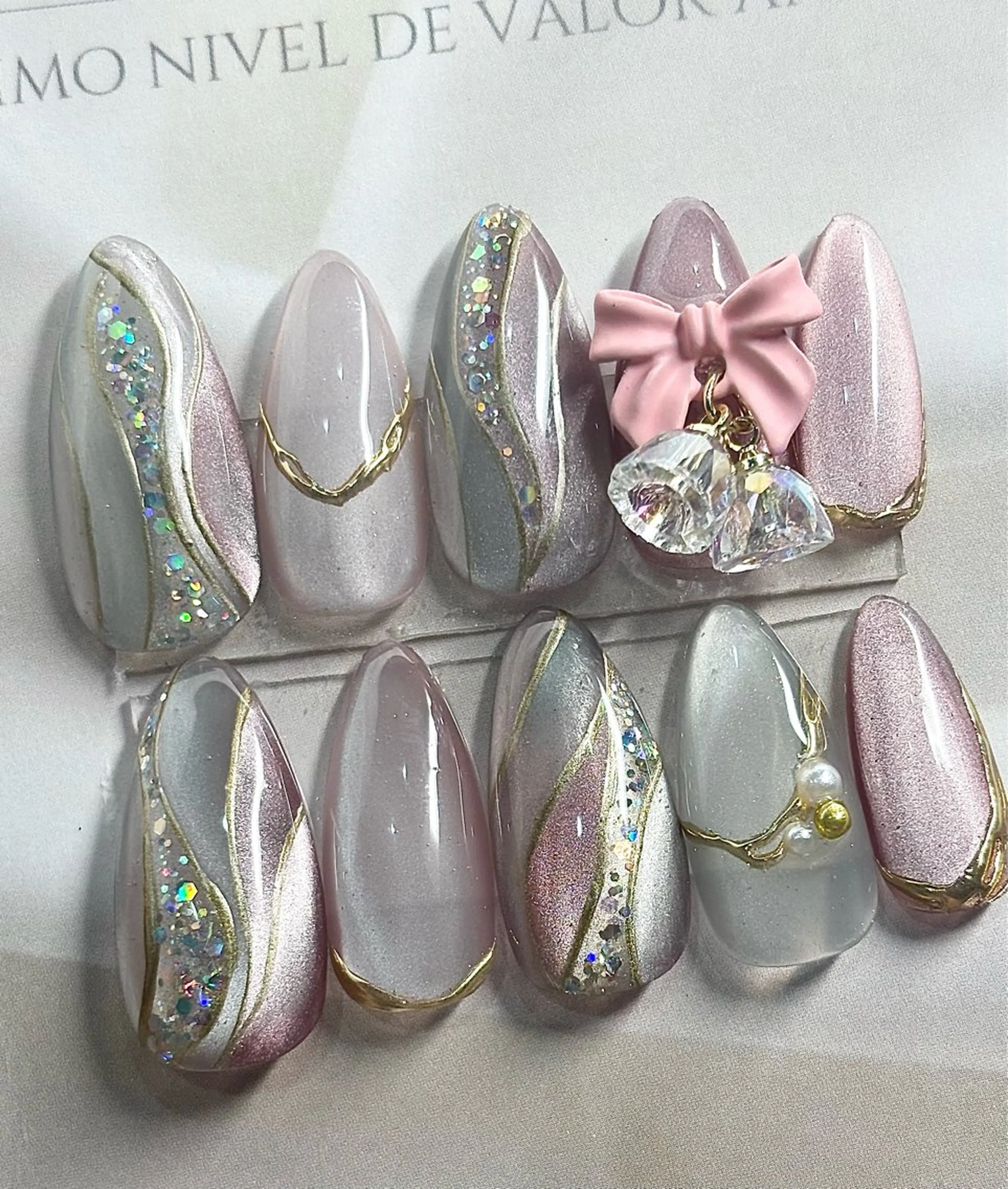 ネイル マグネットネイル 持ち込み ハンドネイル マキシモ 坂上のネイルデザイン