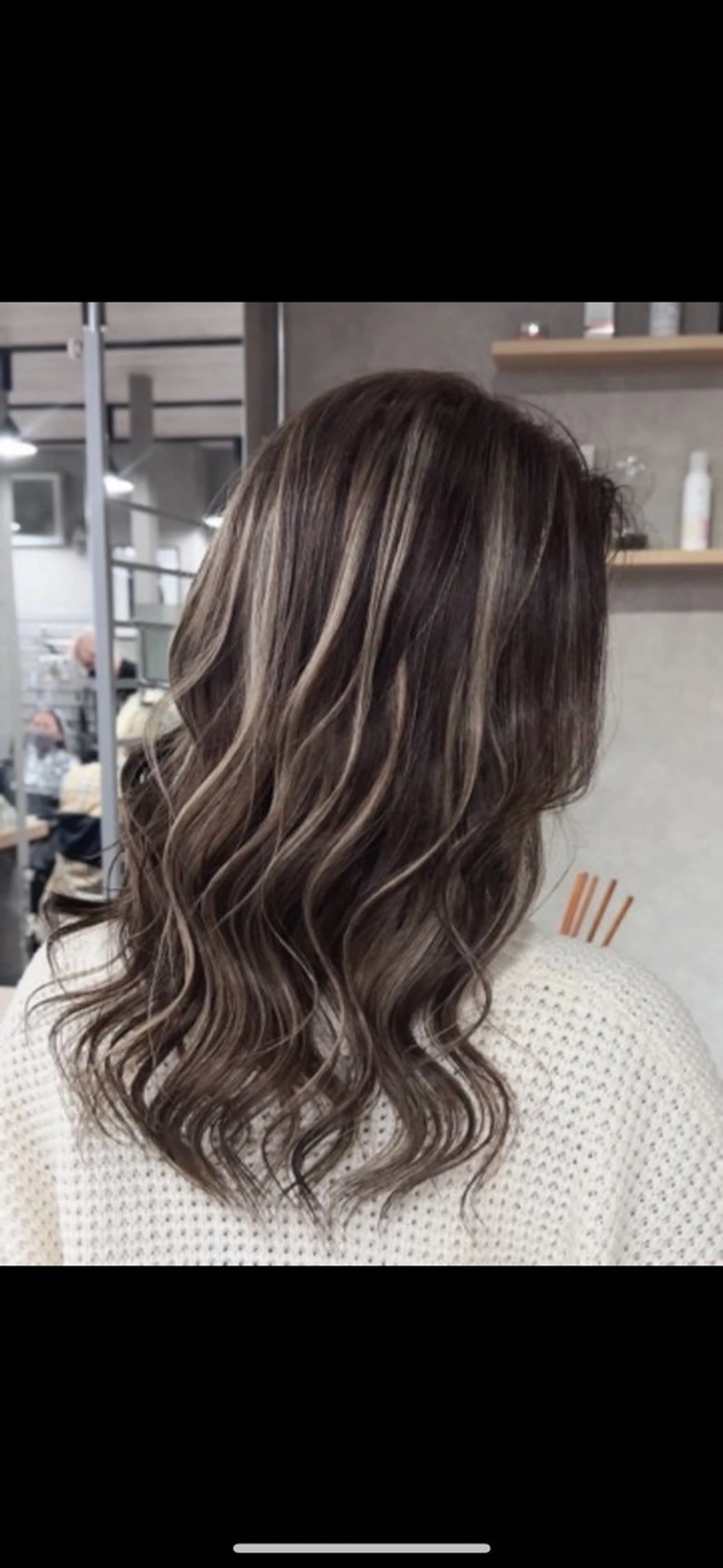 セミロング KAIRI/大宮/ メンズバレイヤージュのヘアスタイル