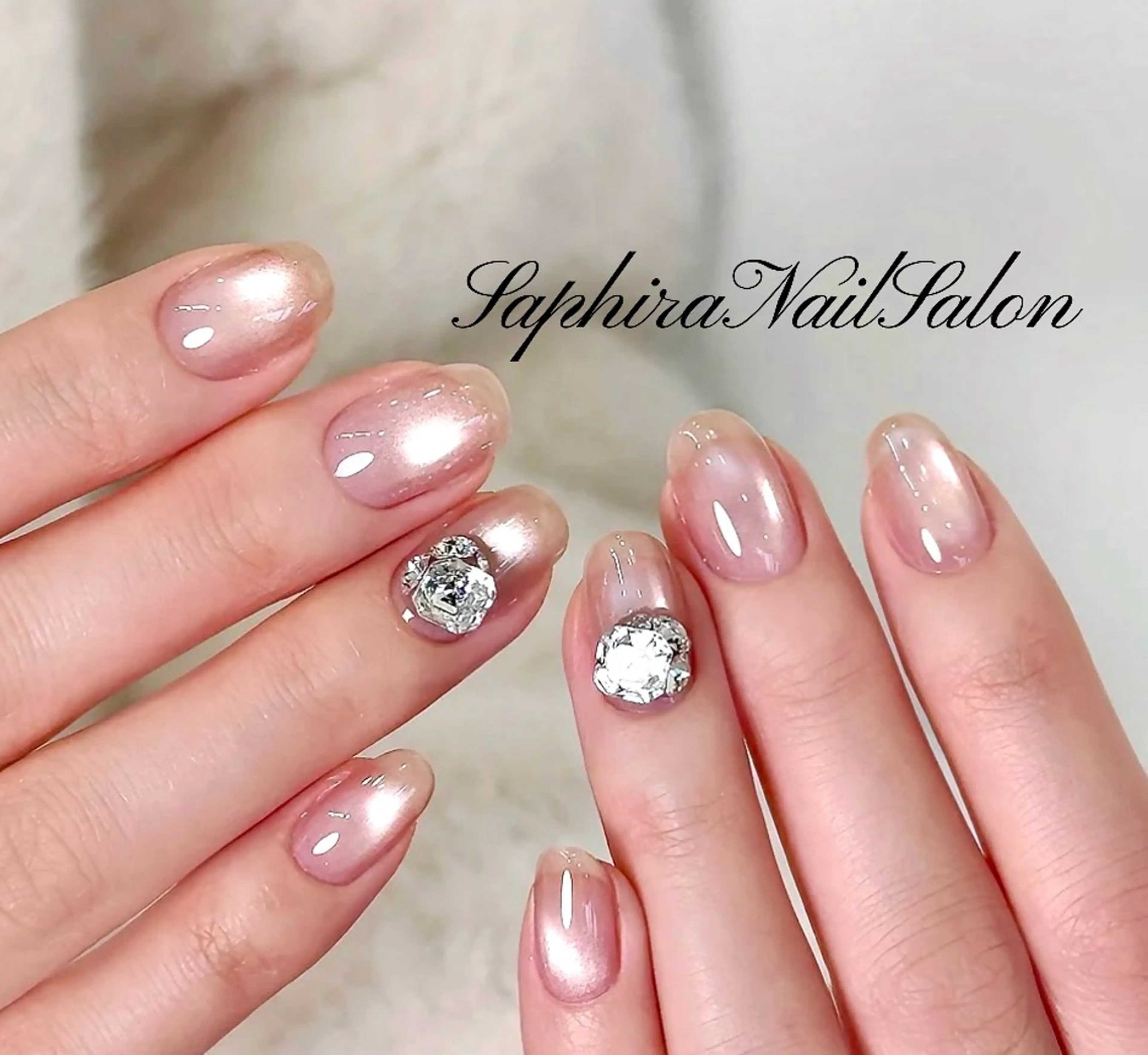 ネイル ハンドネイル Saphiraネイル サロン錦糸町のネイルデザイン