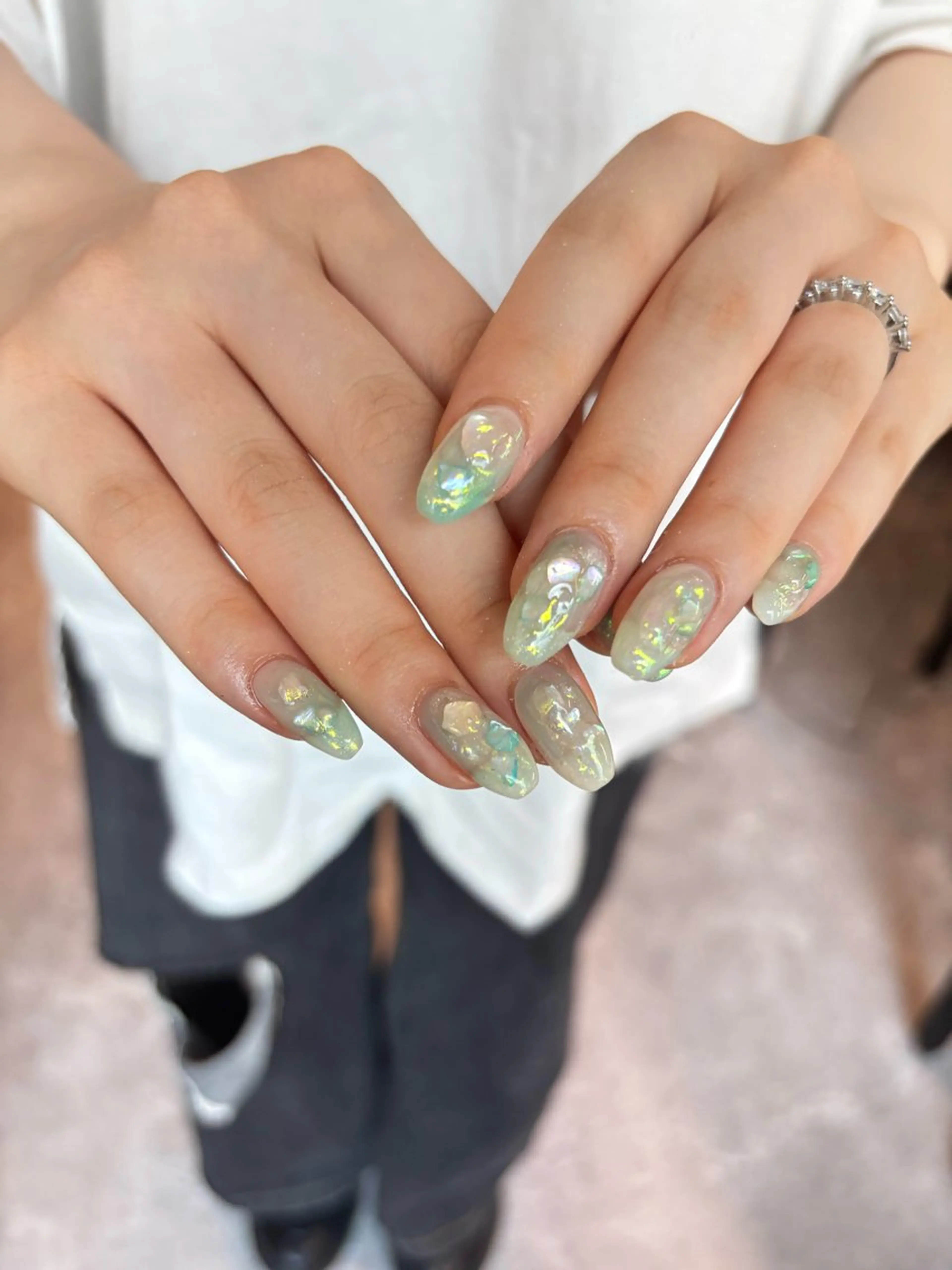 ネイル ハンドネイル 【新宿三丁目】 もえNoël🎨🤍のネイルデザイン