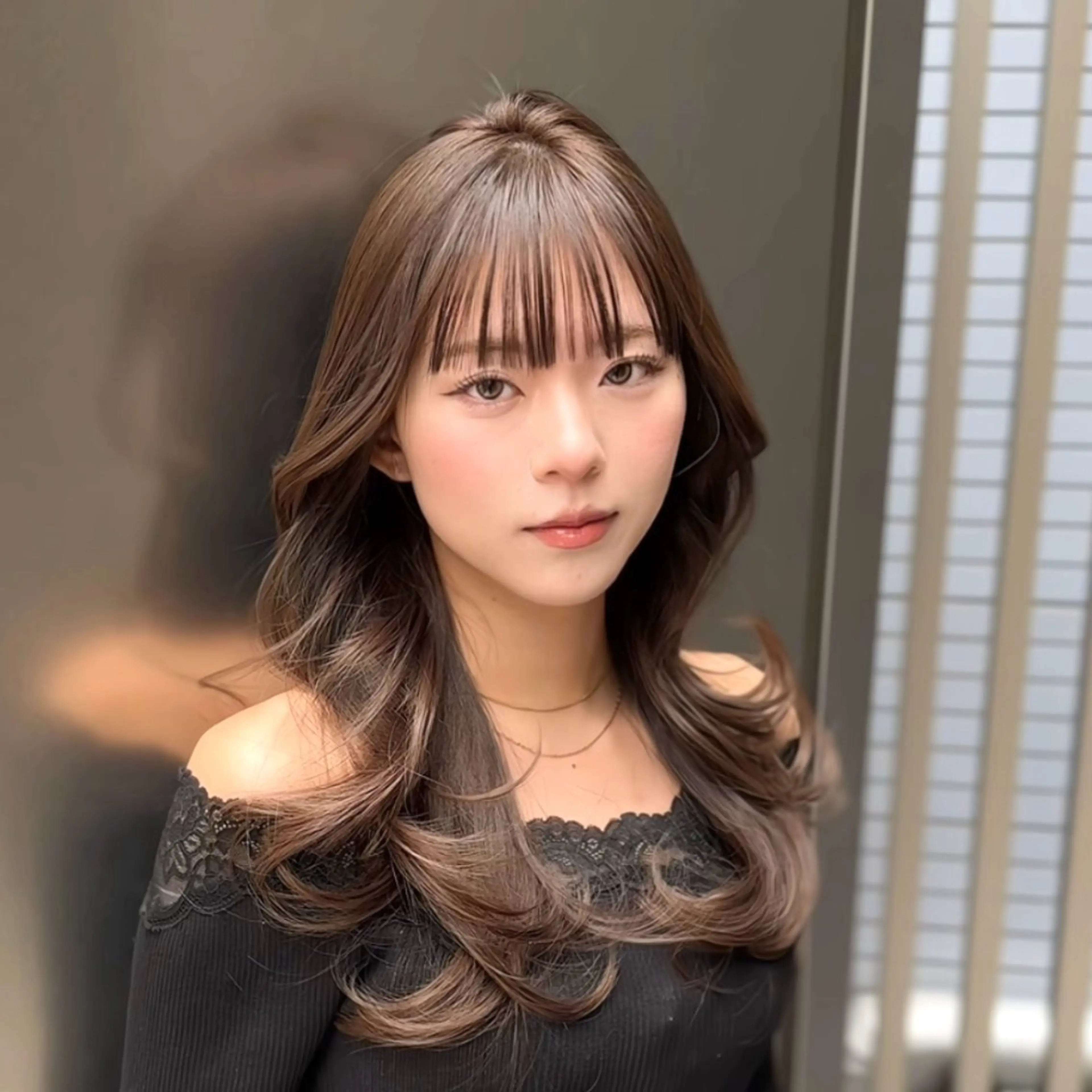 ロング カラー レイヤーカット カット ヘアカラー ブリーチなしカラー✨ レイヤー/ユウキ✨のヘアスタイル