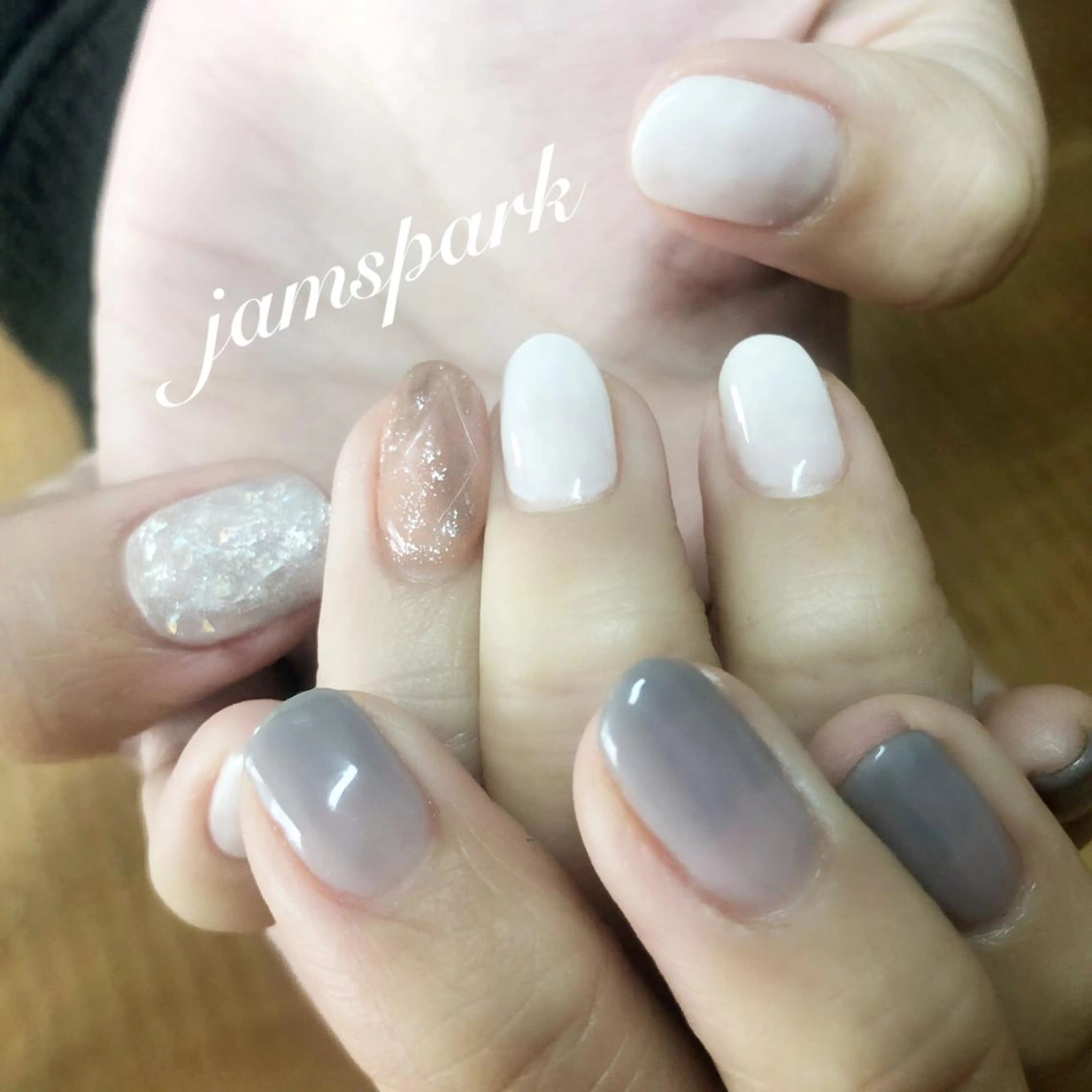 ネイル ニュアンスネイル jamspark ✨のネイルデザイン