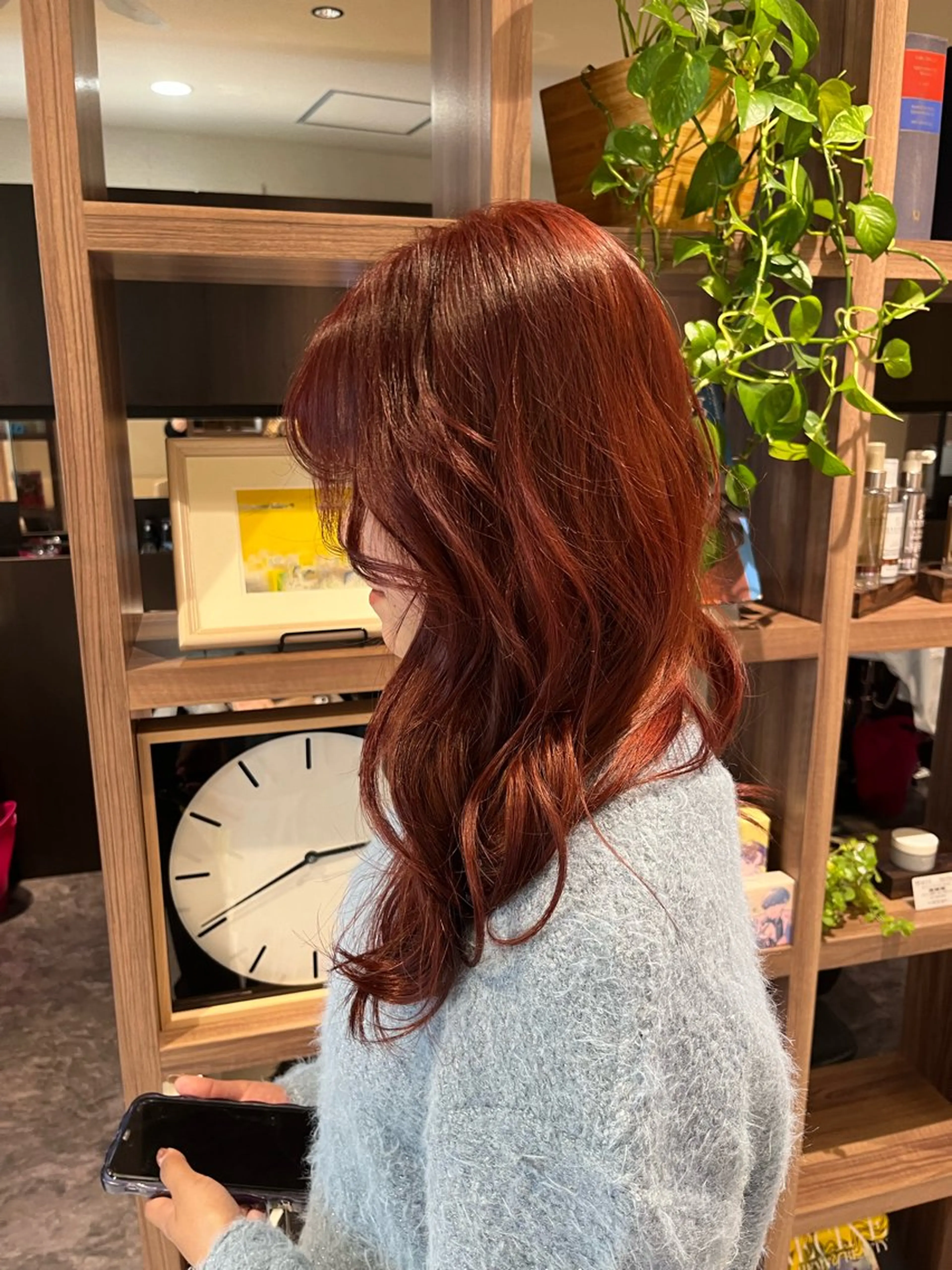 ロング カラー ブリーチ 卒業式のヘアスタイル dogstar小林諒 レイヤー/パーマのヘアスタイル