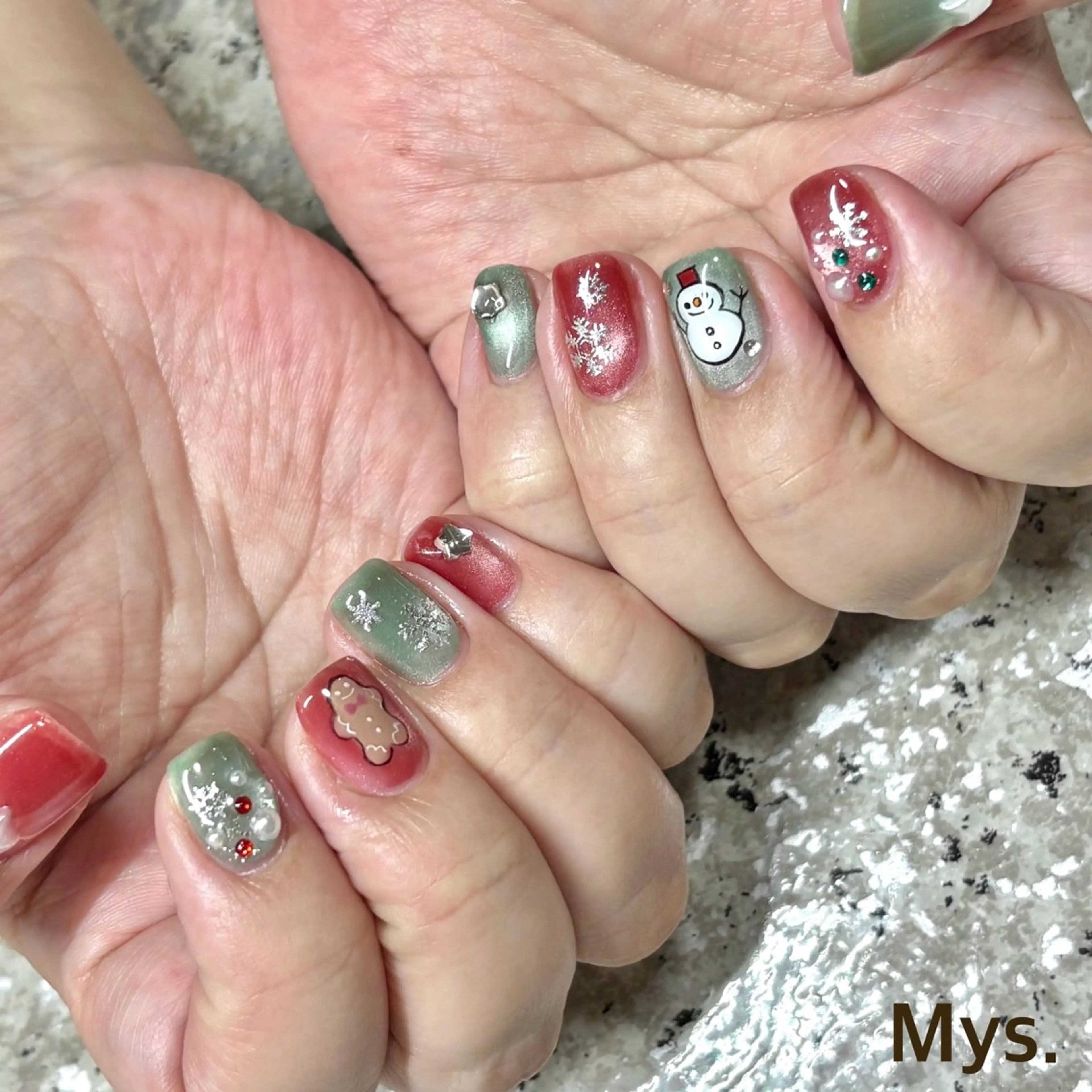 ネイル ハンドネイル Mys. 三上紗紀のネイルデザイン