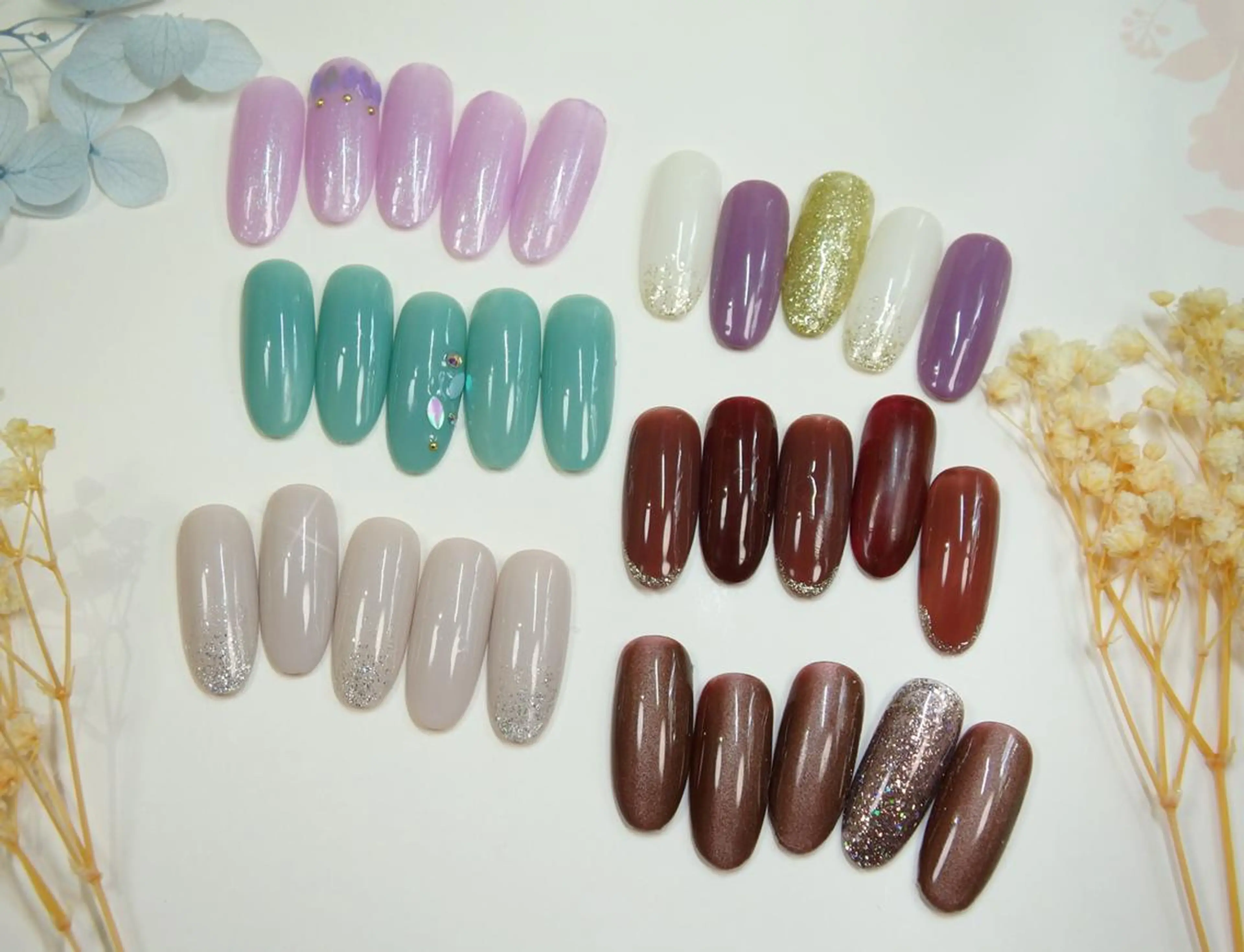 ネイル ハンドネイル AB マツエクネイルサロンのネイルデザイン