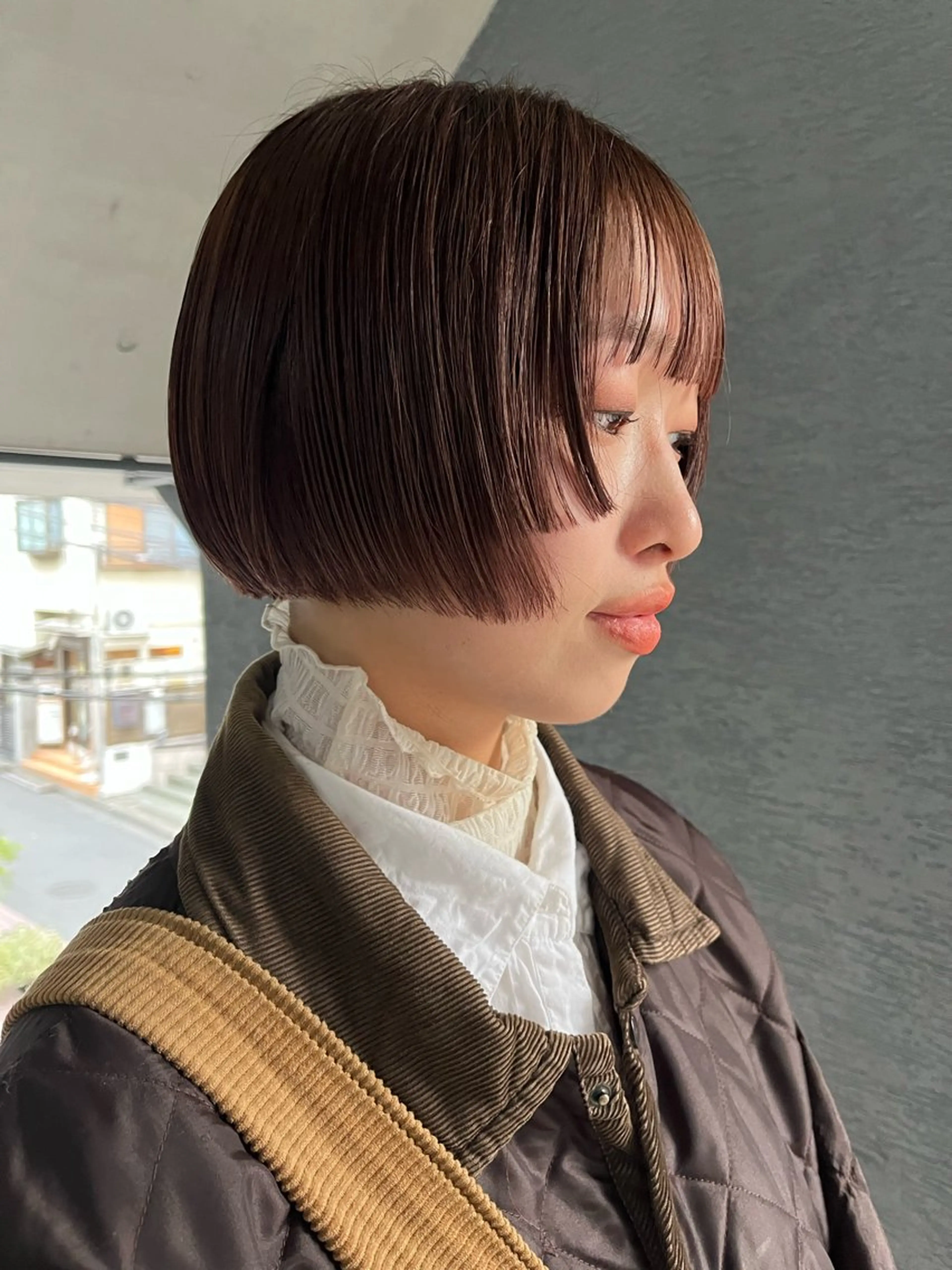 ショート カット ヘアカラー ハイトーンNo.1✨ パーマ✨イマイタツヤのヘアスタイル