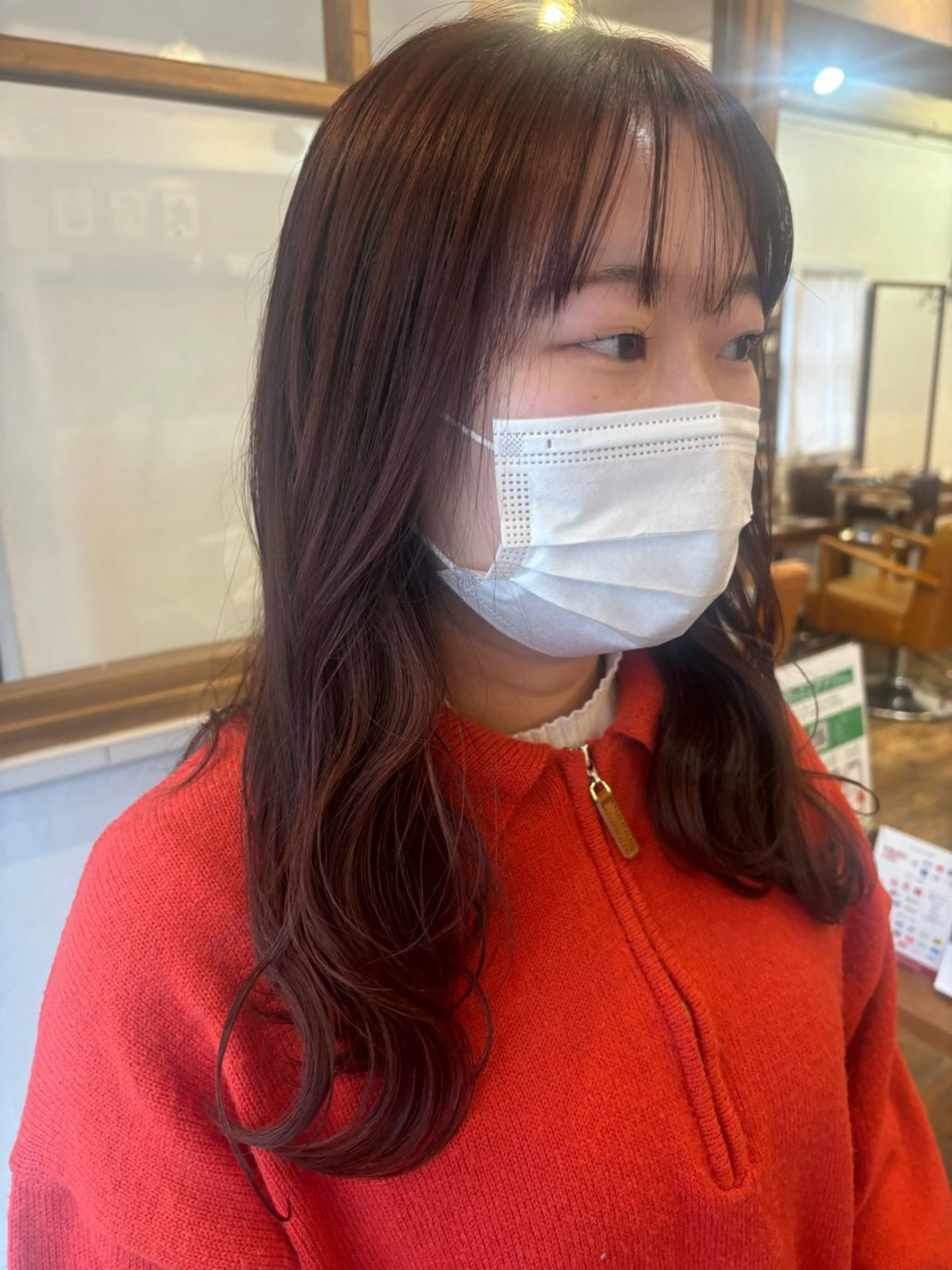 ロング カラー 中村 紀香のヘアスタイル