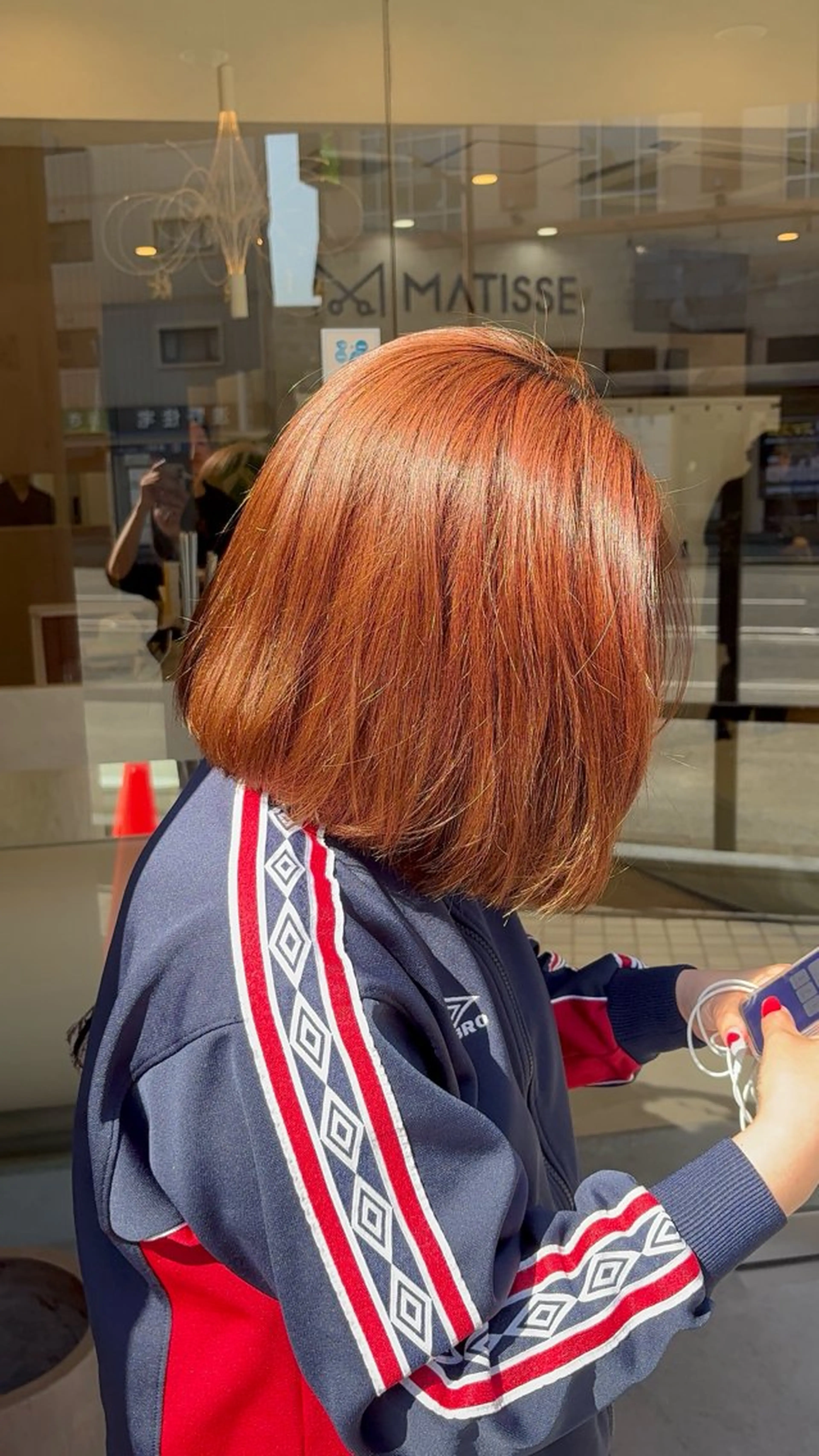 ミディアム カラー あいり 福岡美容師のヘアスタイル